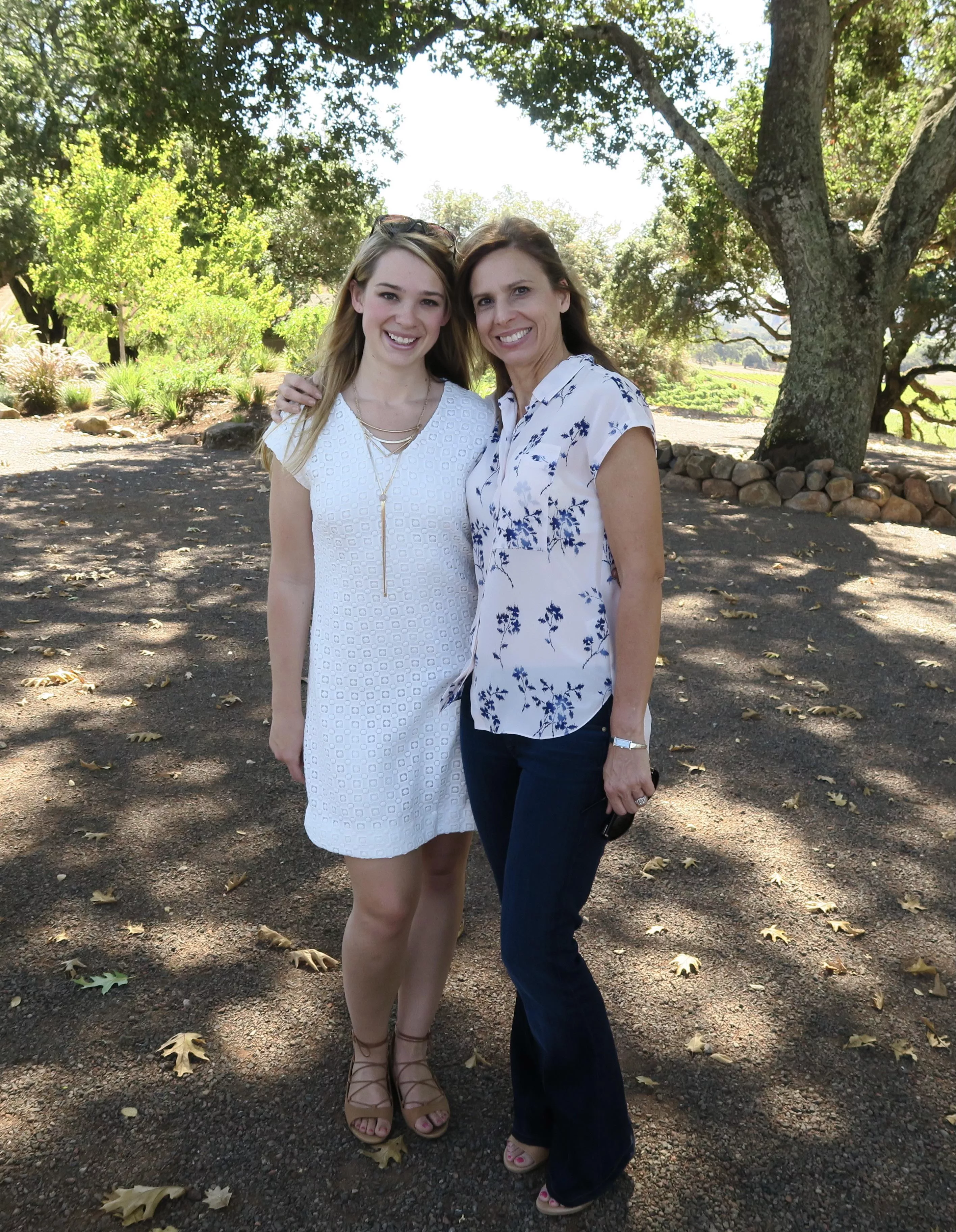 Mother and Daughter - Wedding Rehearsal