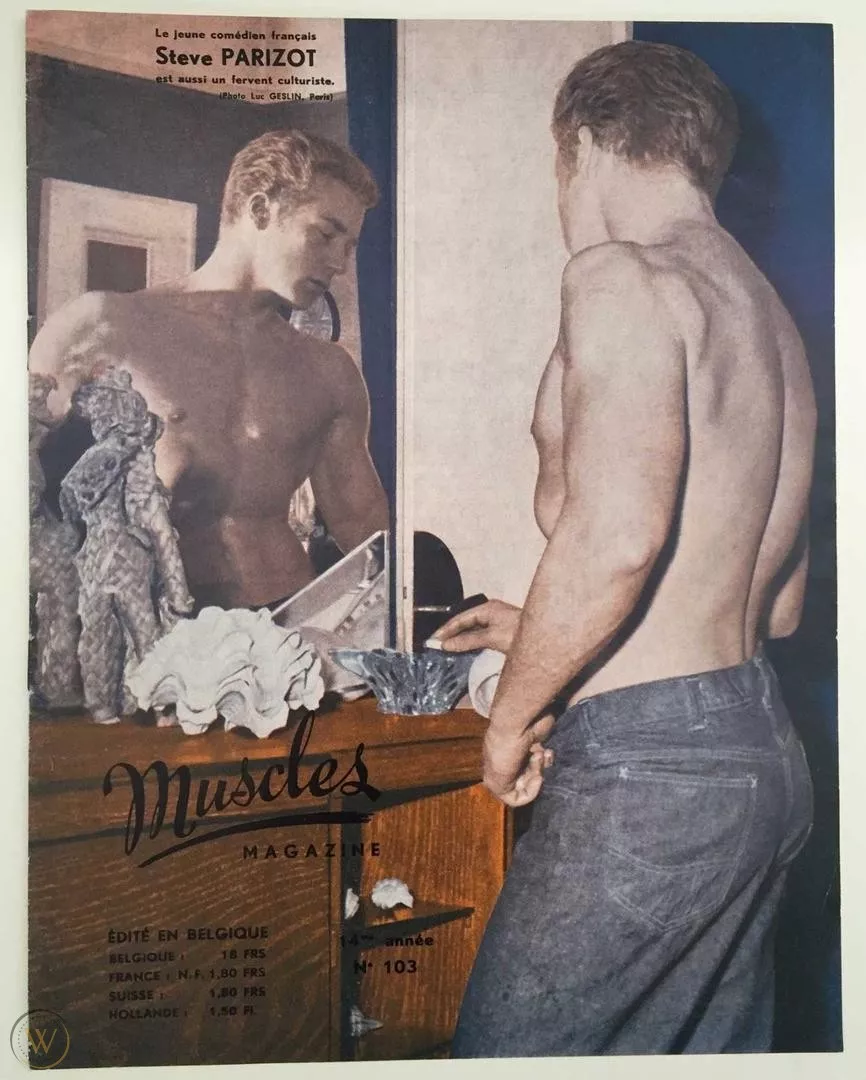 Muscles Magazine. April 1960. Dude isn't 