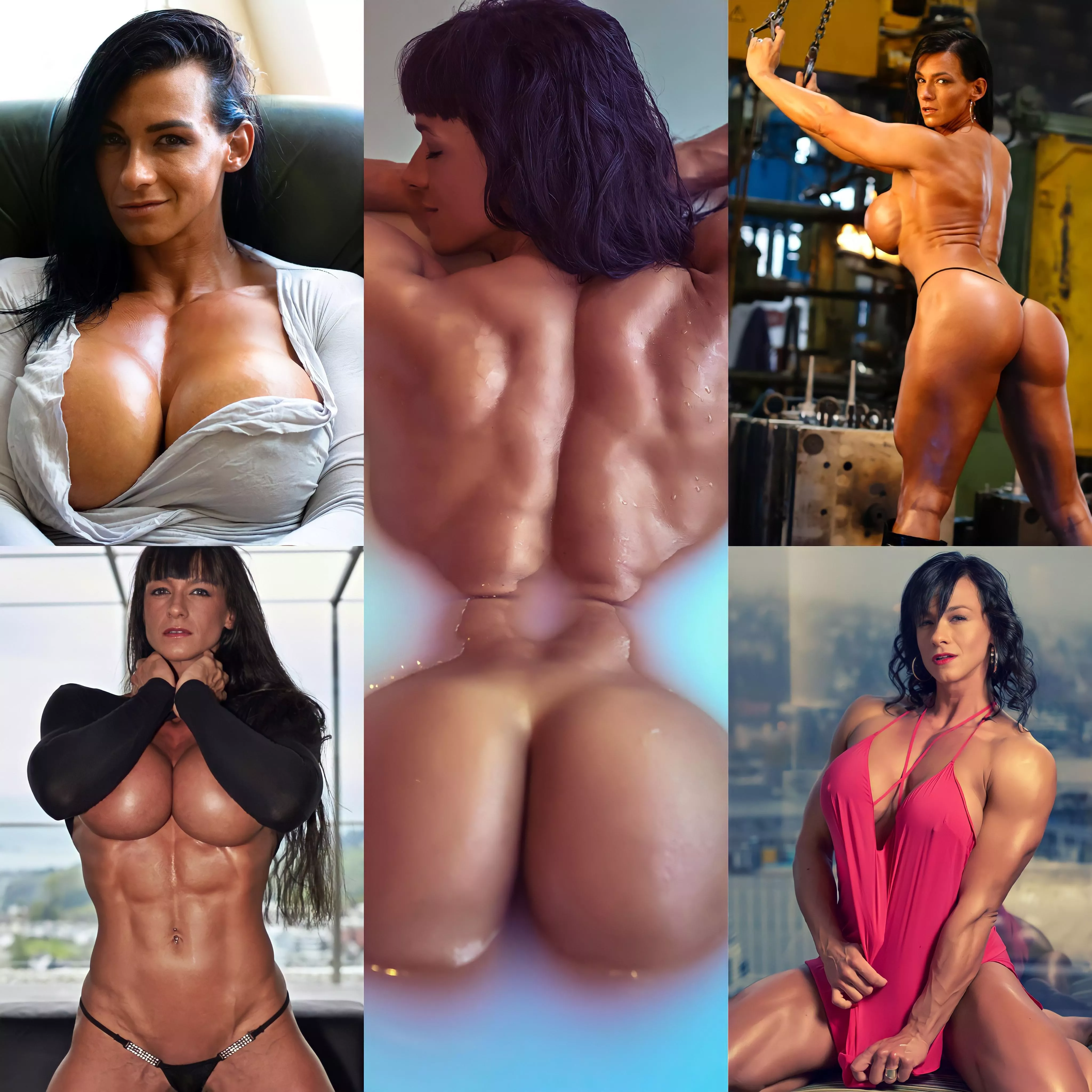 Muscular but extremely sensual: Cinderella Landolt