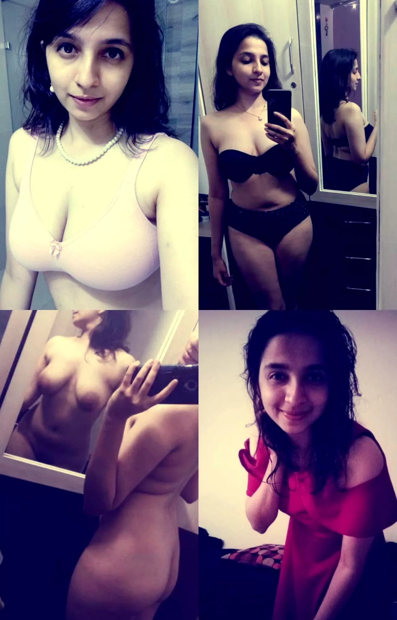 [Must Watch]Busty Desi Babe's Full naked Album [Shows her Boobs,Butt & 🐱] 👙🍑🔥🔥❤️✅🐱🐱🥵