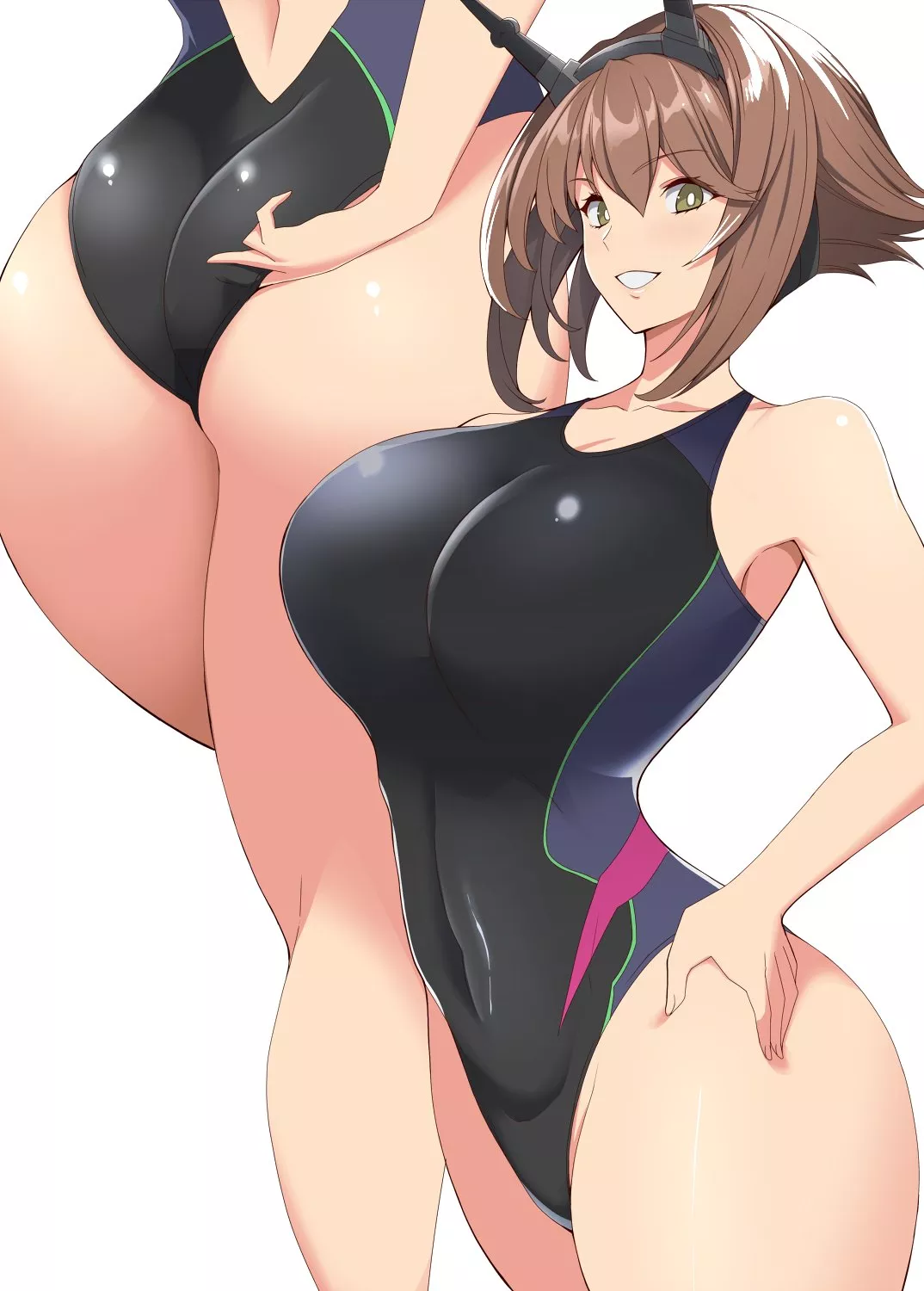 Mutsu One-Piece Swimsuit (Kloah) [Kantai Collection]