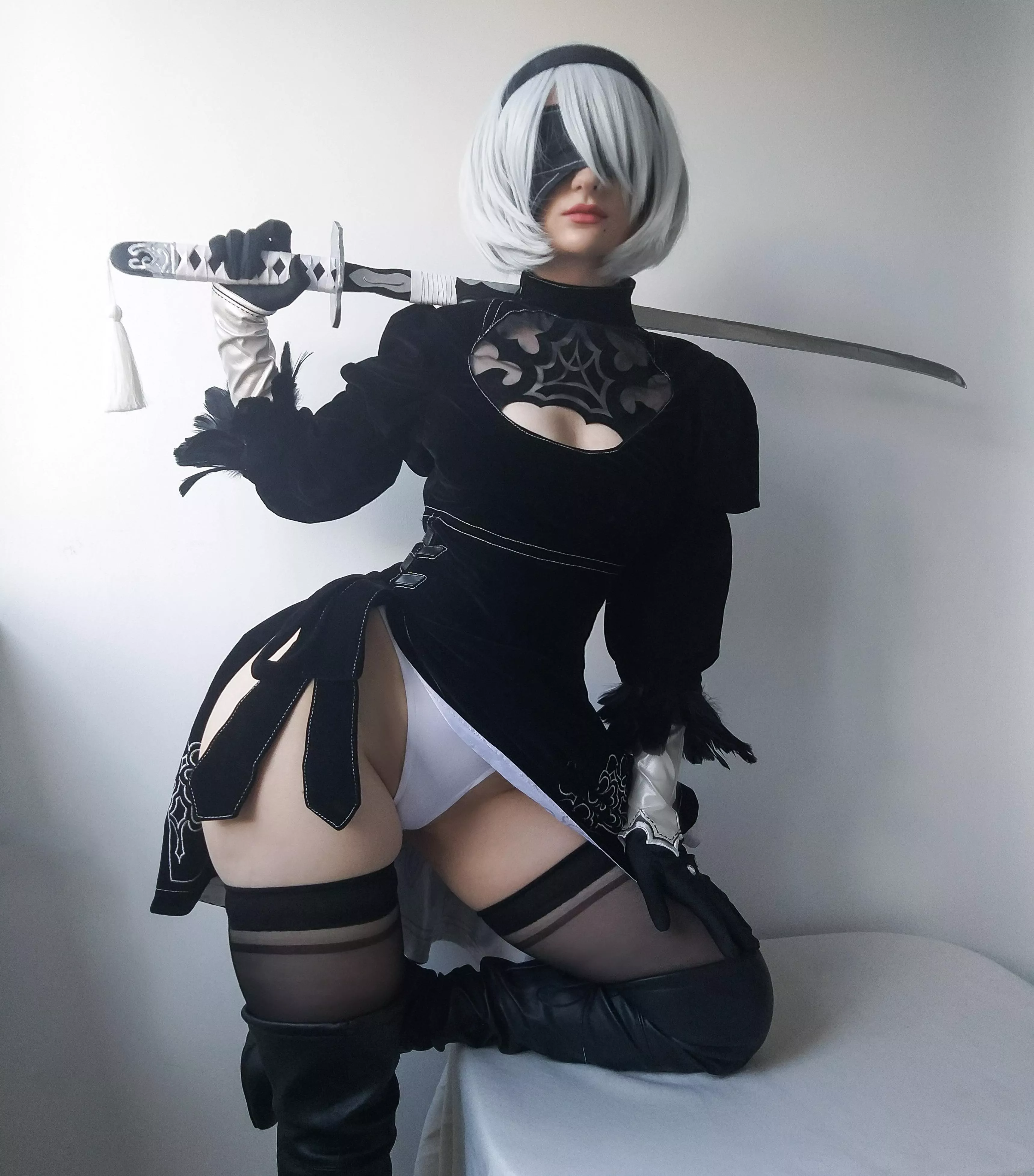 My 2B cosplay~ (ig: epicinternetgf)