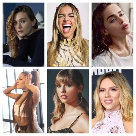 My 6 most jerked to celebs of 2021! Whichever one I cum to the most this month will get my final load of the year, but I need some buds to vote by making me cum to one! (Elizabeth Olsen, Addison Rae, Emilia Clarke, Ariana Grande, Taylor Swift, Scarlett J