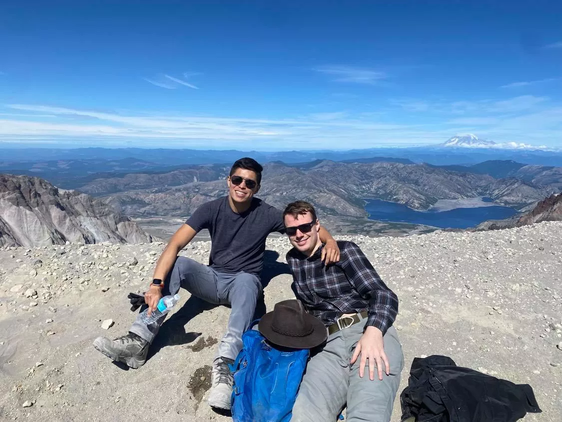 My BF and I climbed Mount St. Helens last weekend!