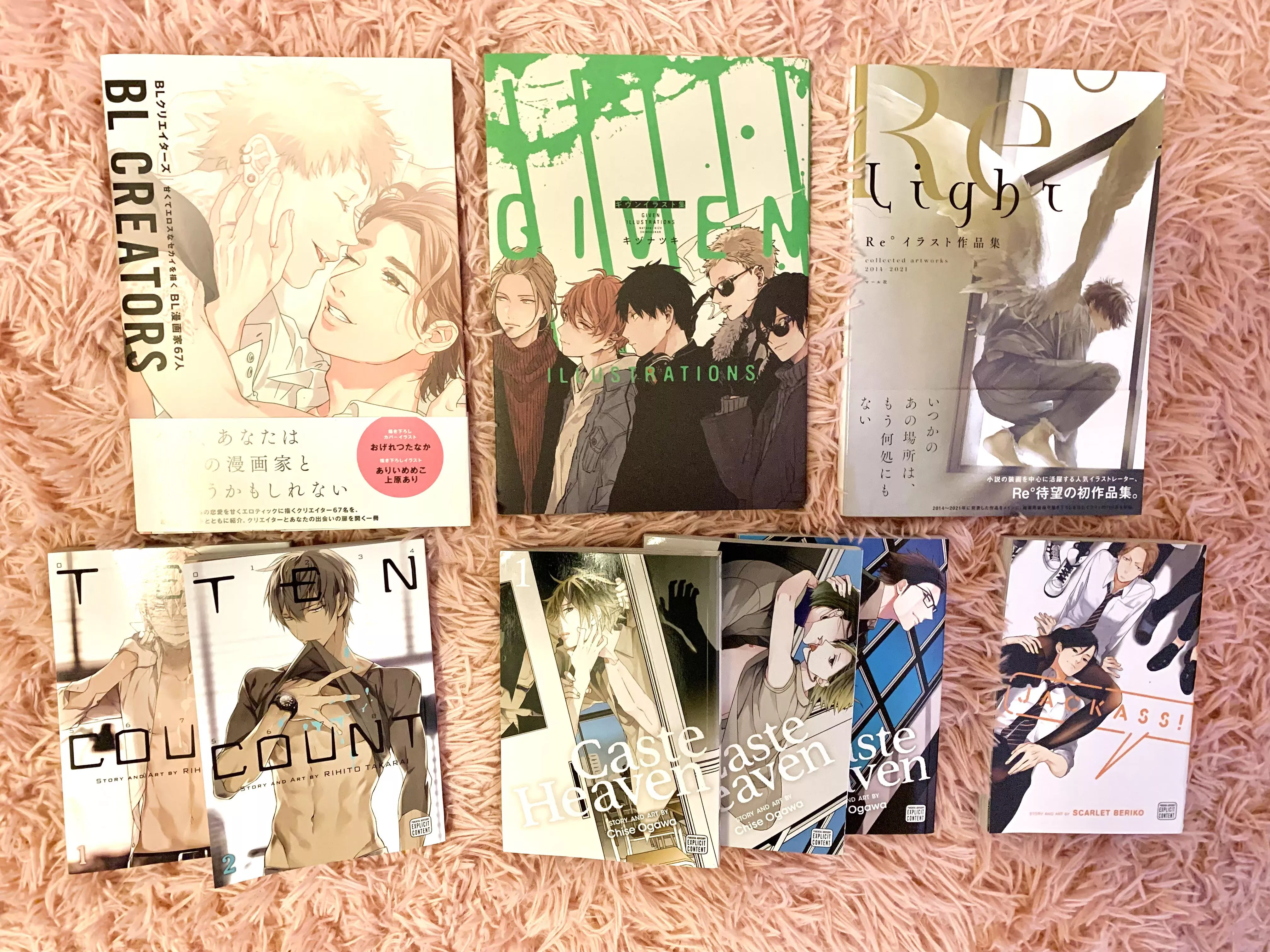 My BL haul today from Kinokuniya. Cost me an arm and a leg. No, I don’t regret it.