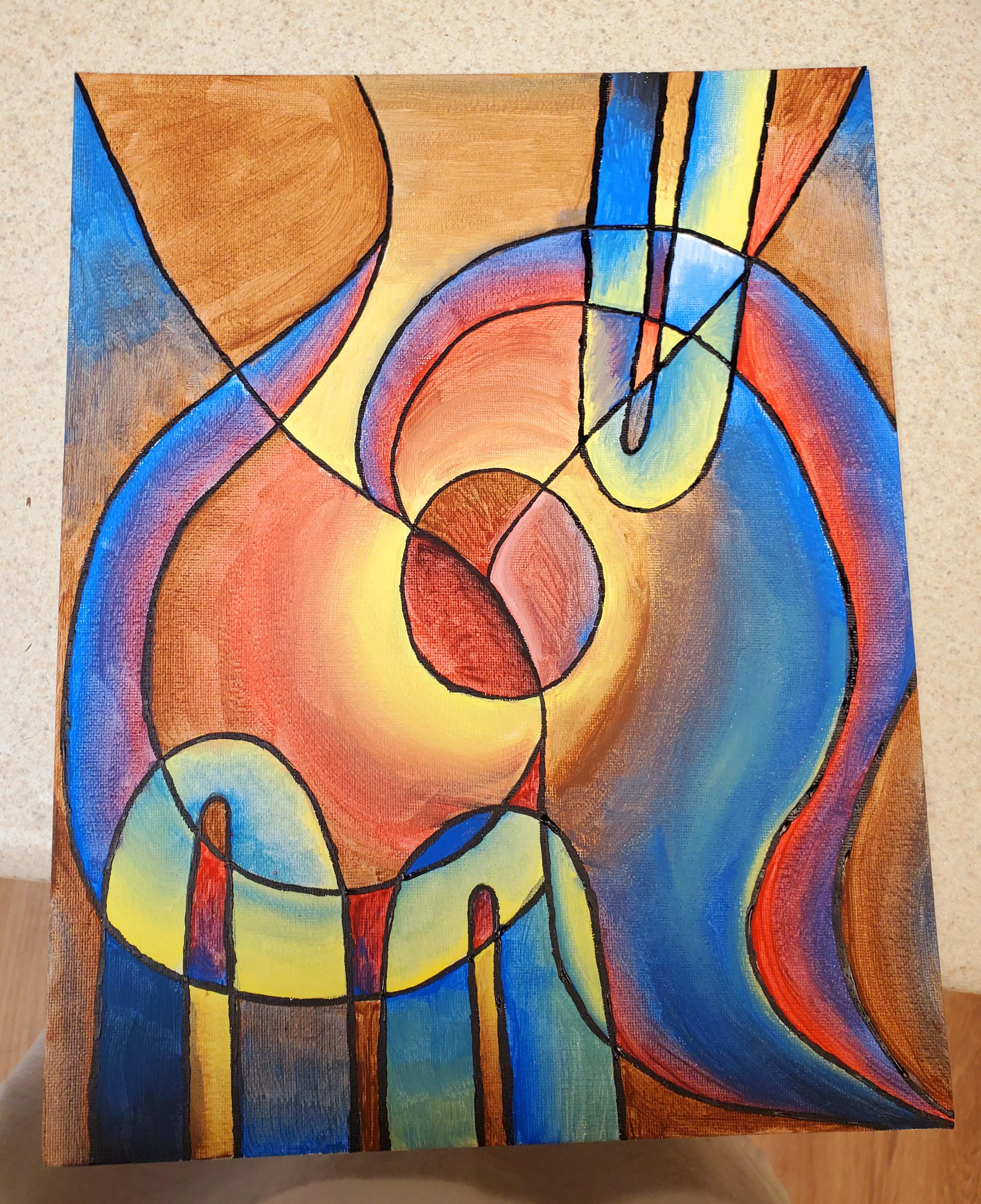 My butthole inspired abstract piece