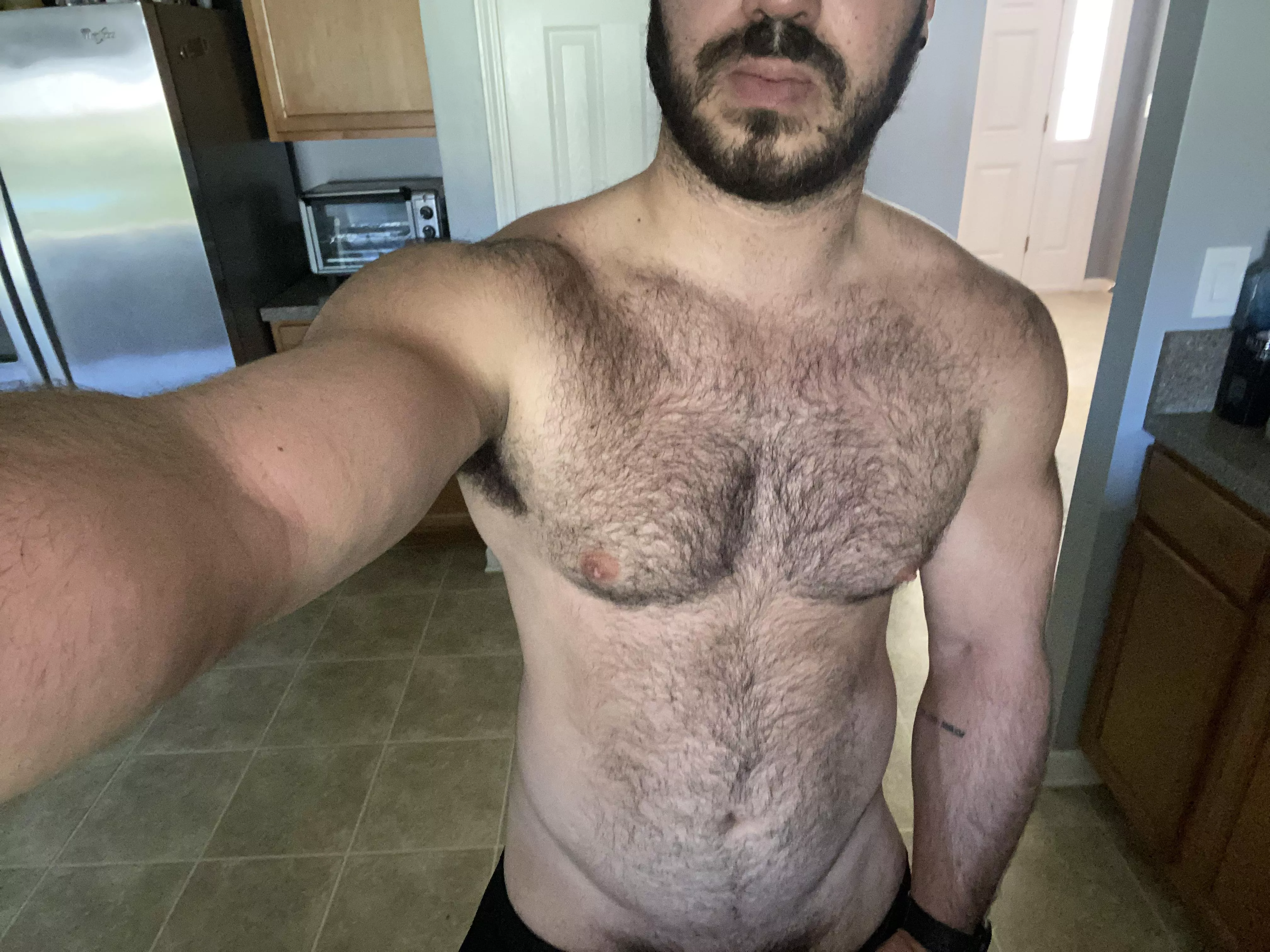 My chest hairy enough for you?