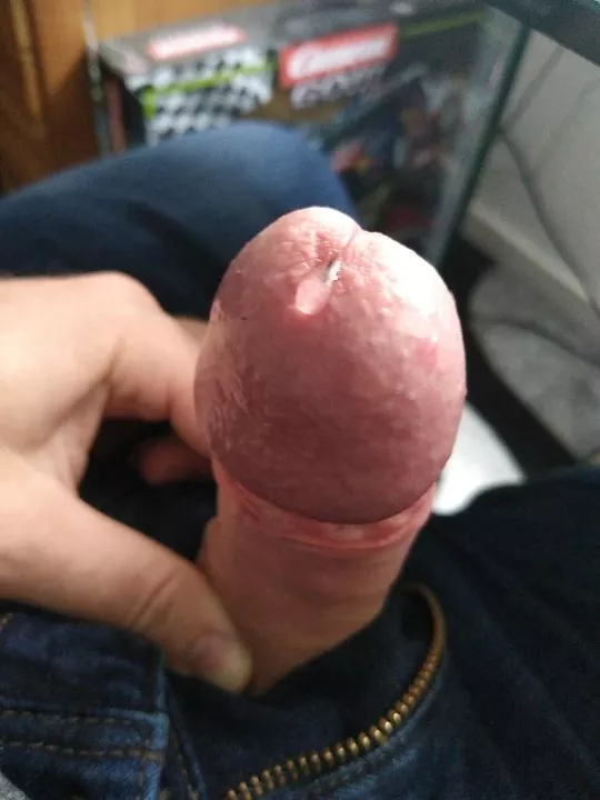 My cock leaks when I scroll thru Reddit - anybody wanna help rub it?