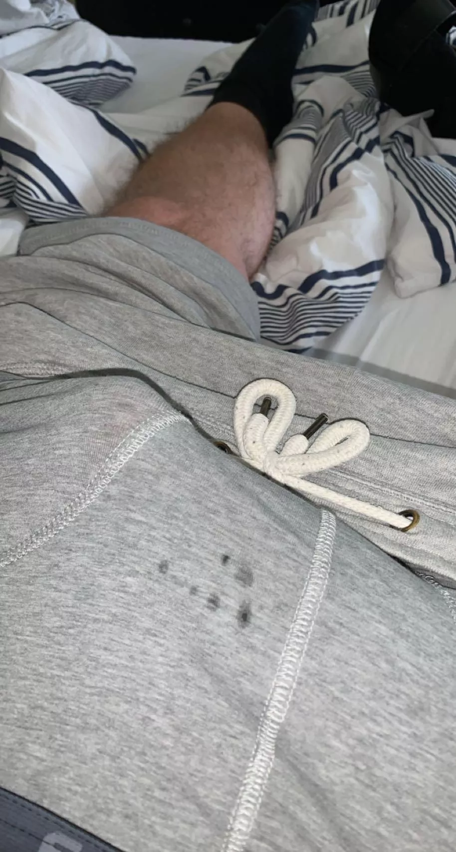 My Cockoutline with precum stains