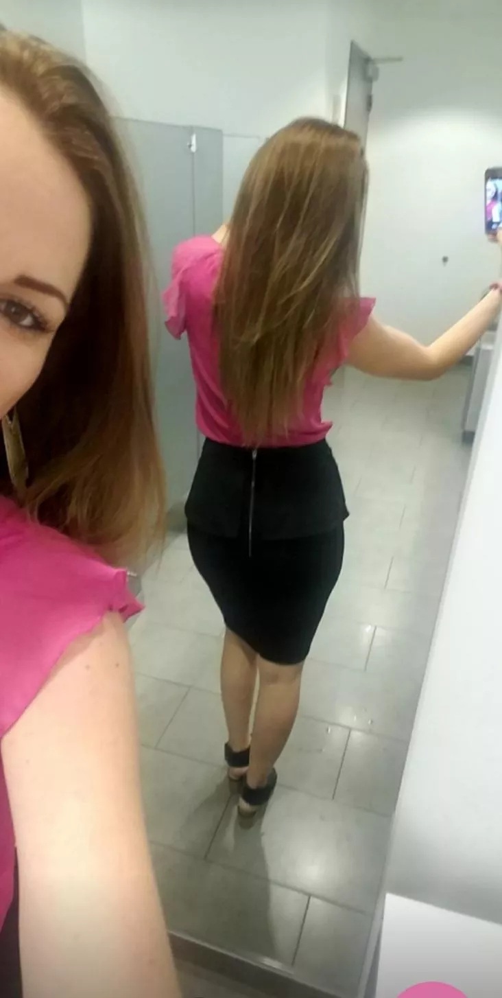 My coworkers weren't too happy we had to go back into the office... I hope this skirt helps make the transition more enjoyable (OC) ðŸ˜‰