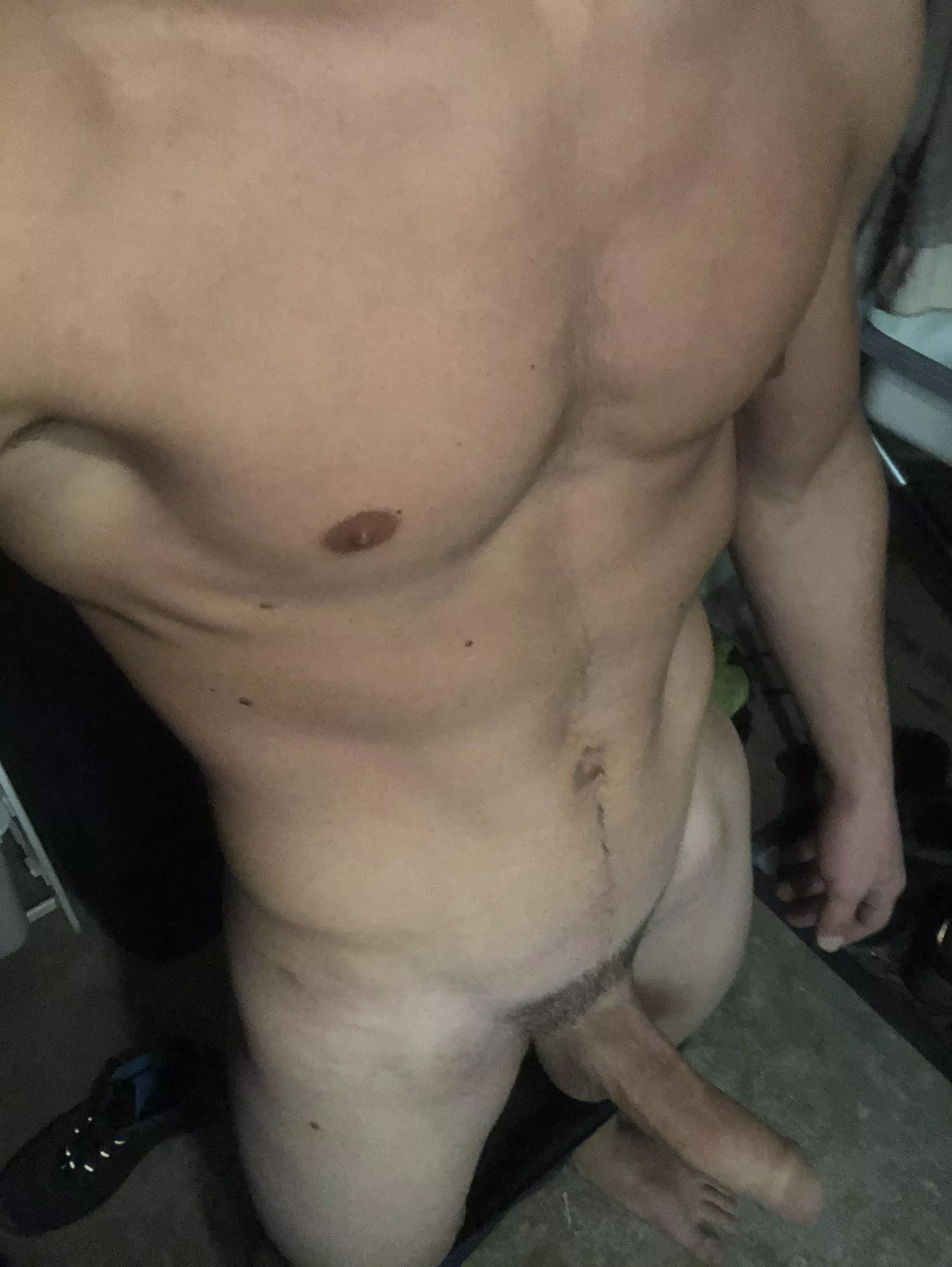 My Dick needed space after a long day of work. What would you do to make him feel better? (18y)