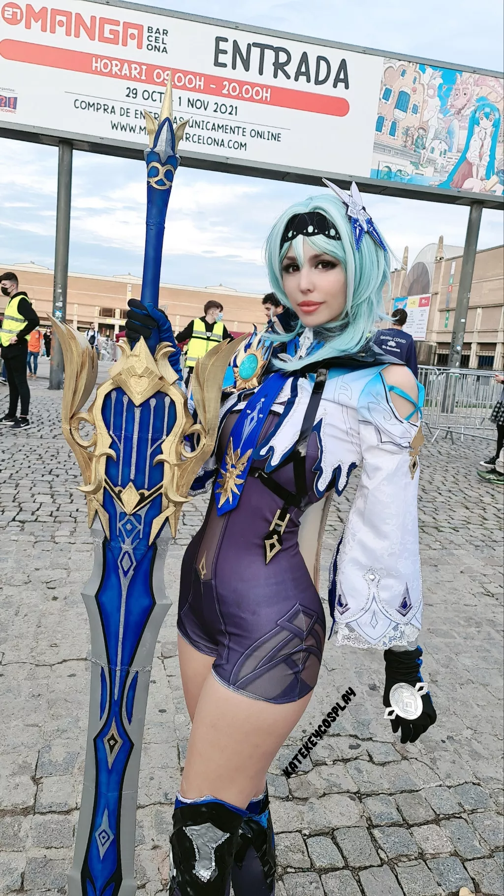 My Eula cosplay from Genshin Impact!