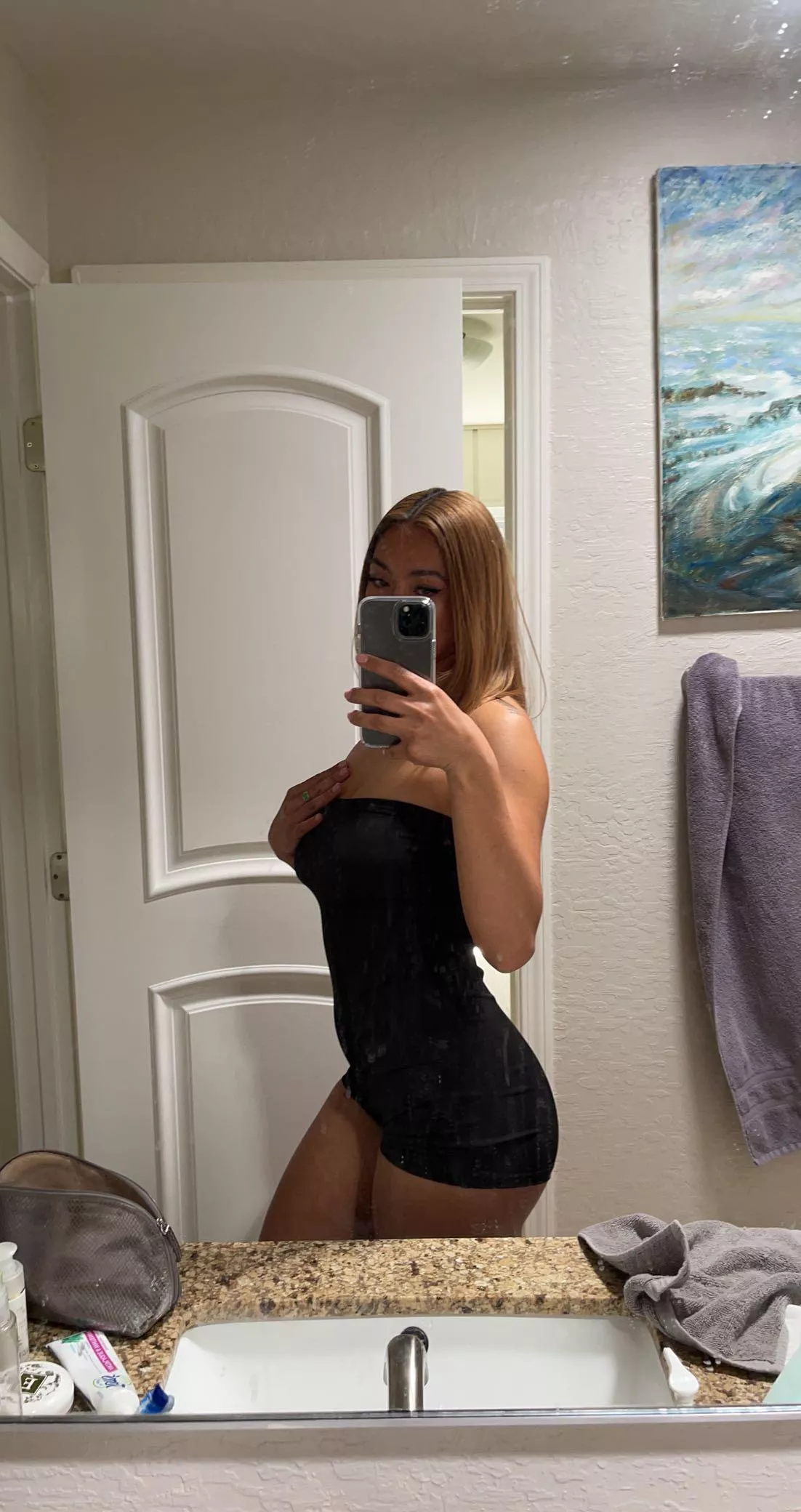 My favorite all black bodysuit