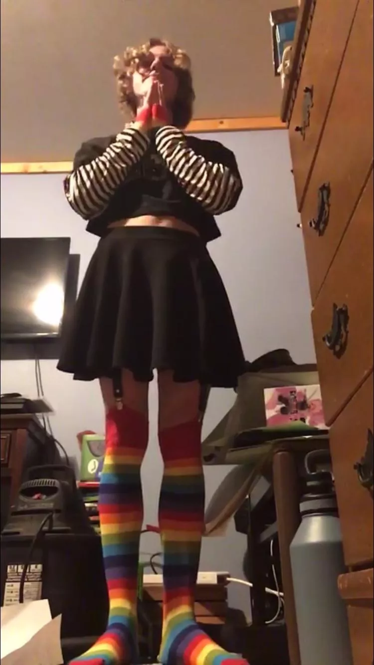 My first femboy outfit hope you like it!