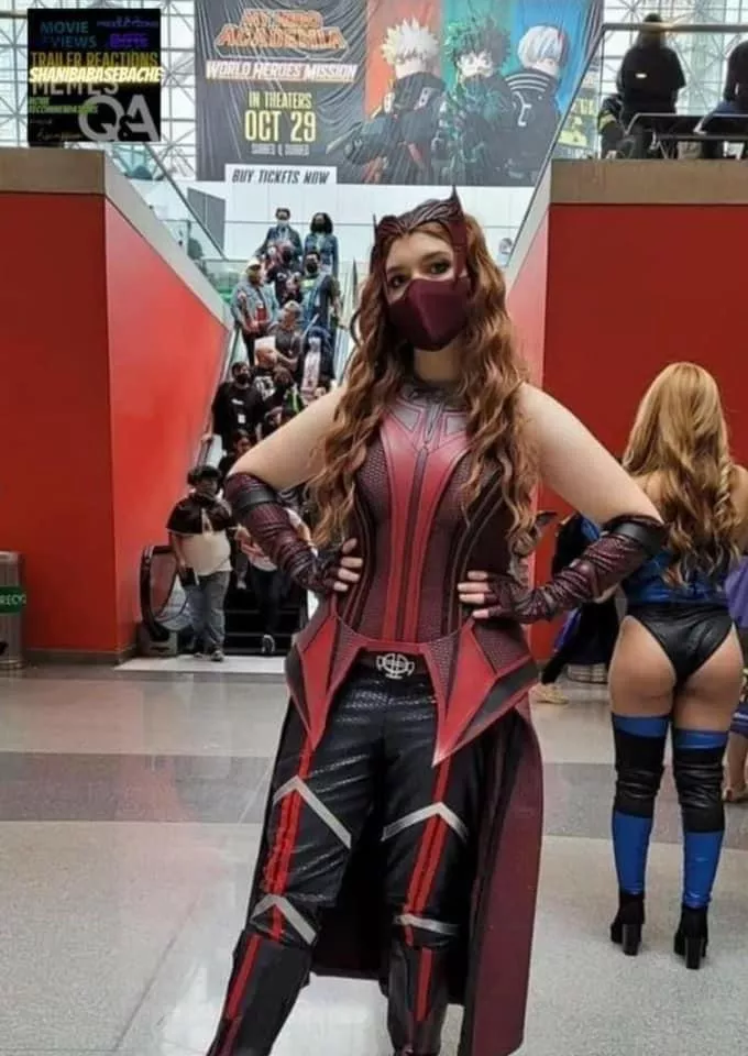 My friend as Wanda