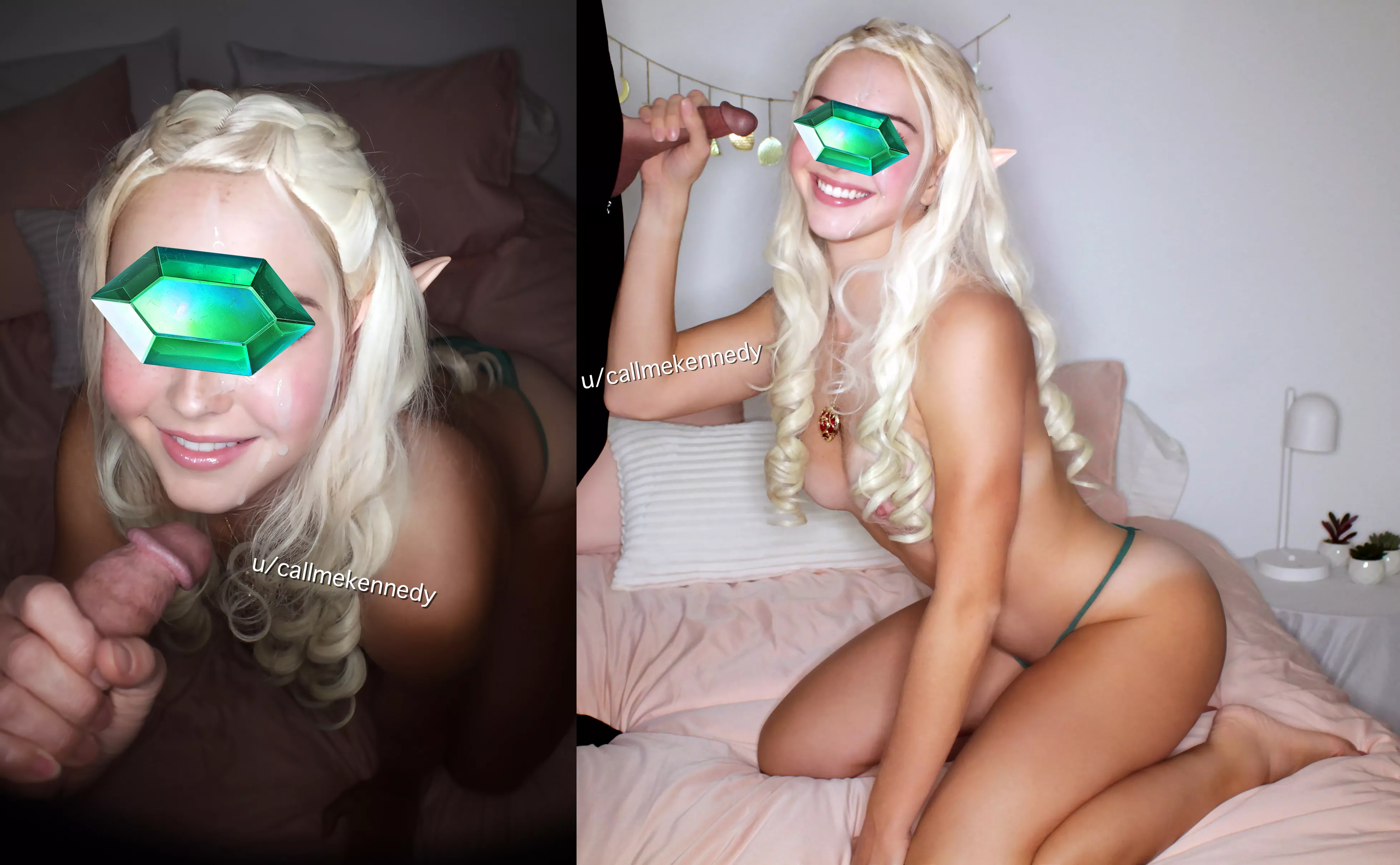 my friend loves zelda, so for his birthday i dressed up as her and let him cum all over my face. he said it was the best present he got this year!