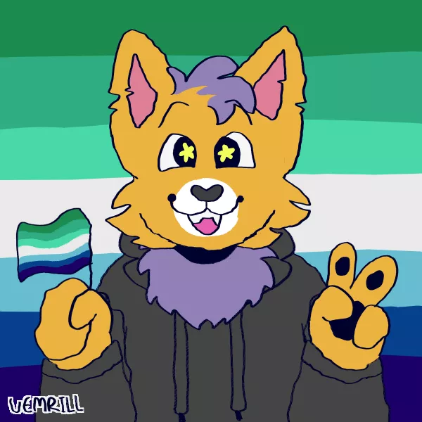 my fursona hope you guys like it