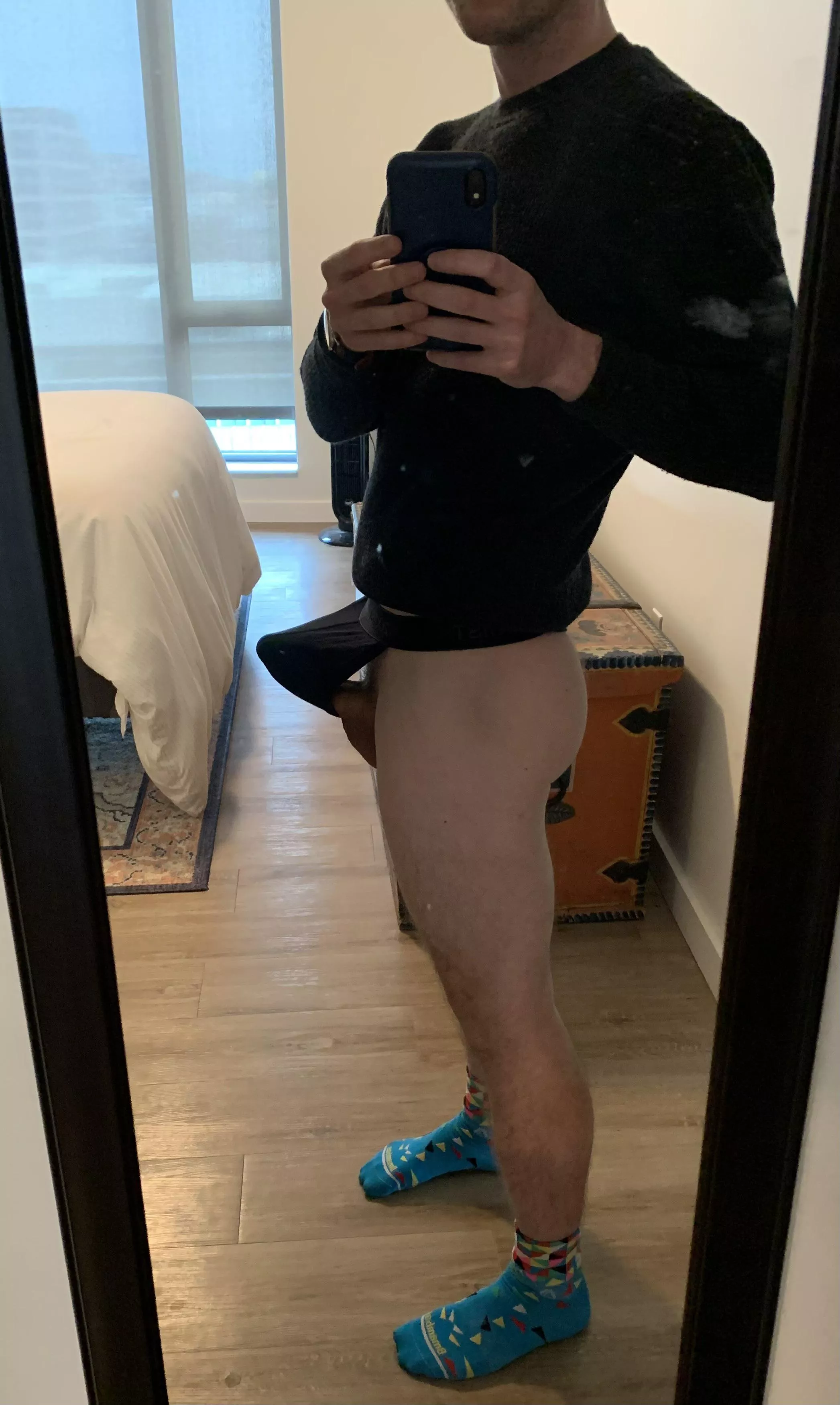 my gf likes when i wear thongs…but i find it challenging…