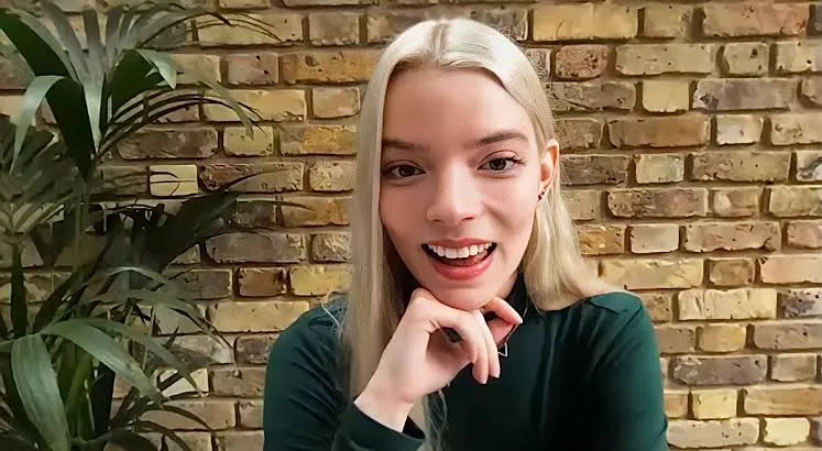 My girlfriend Anya Taylor-Joy when I forgot to close the call when you came in and starting making love to me burying your cock in my ass