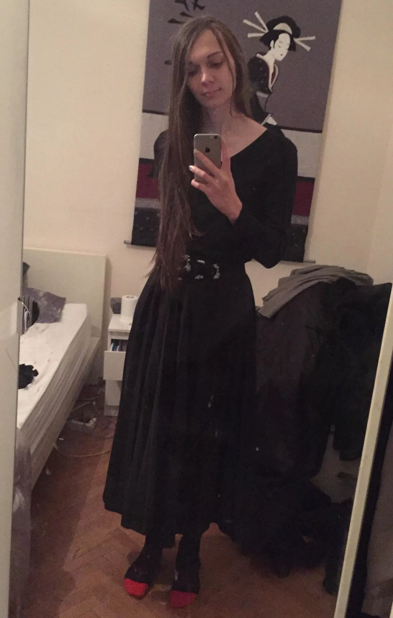 My girlfriend gave me this wonderful dressðŸ¥°