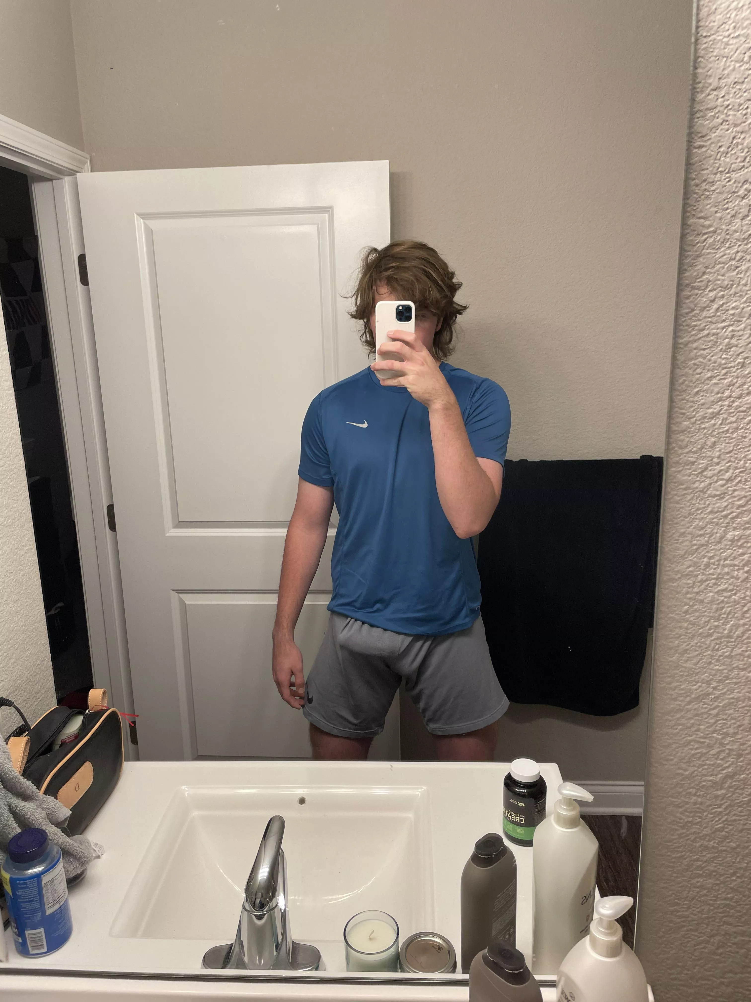 My gym said I can’t wear grey shorts anymore😔[m]