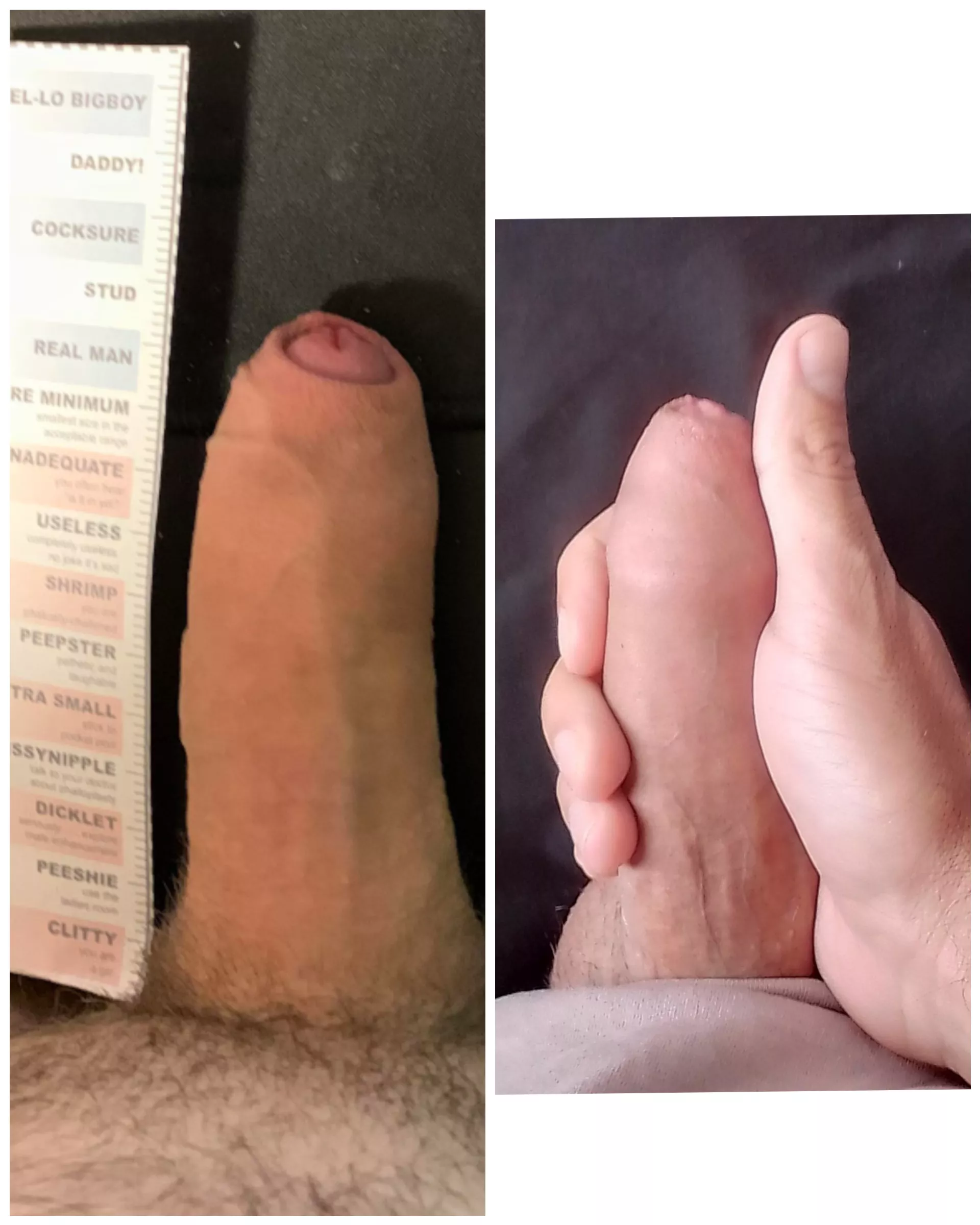 My hard vs BigMrGruff soft