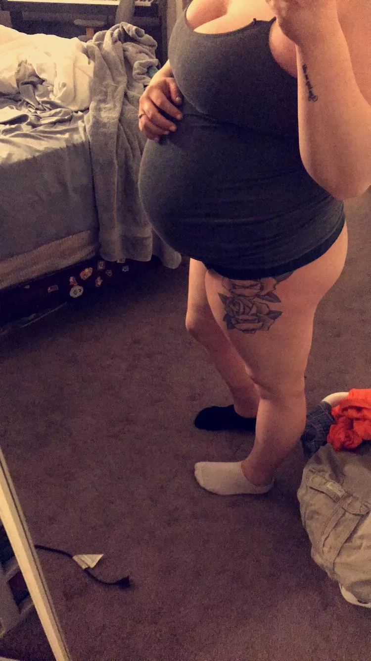 My huge belly and ass