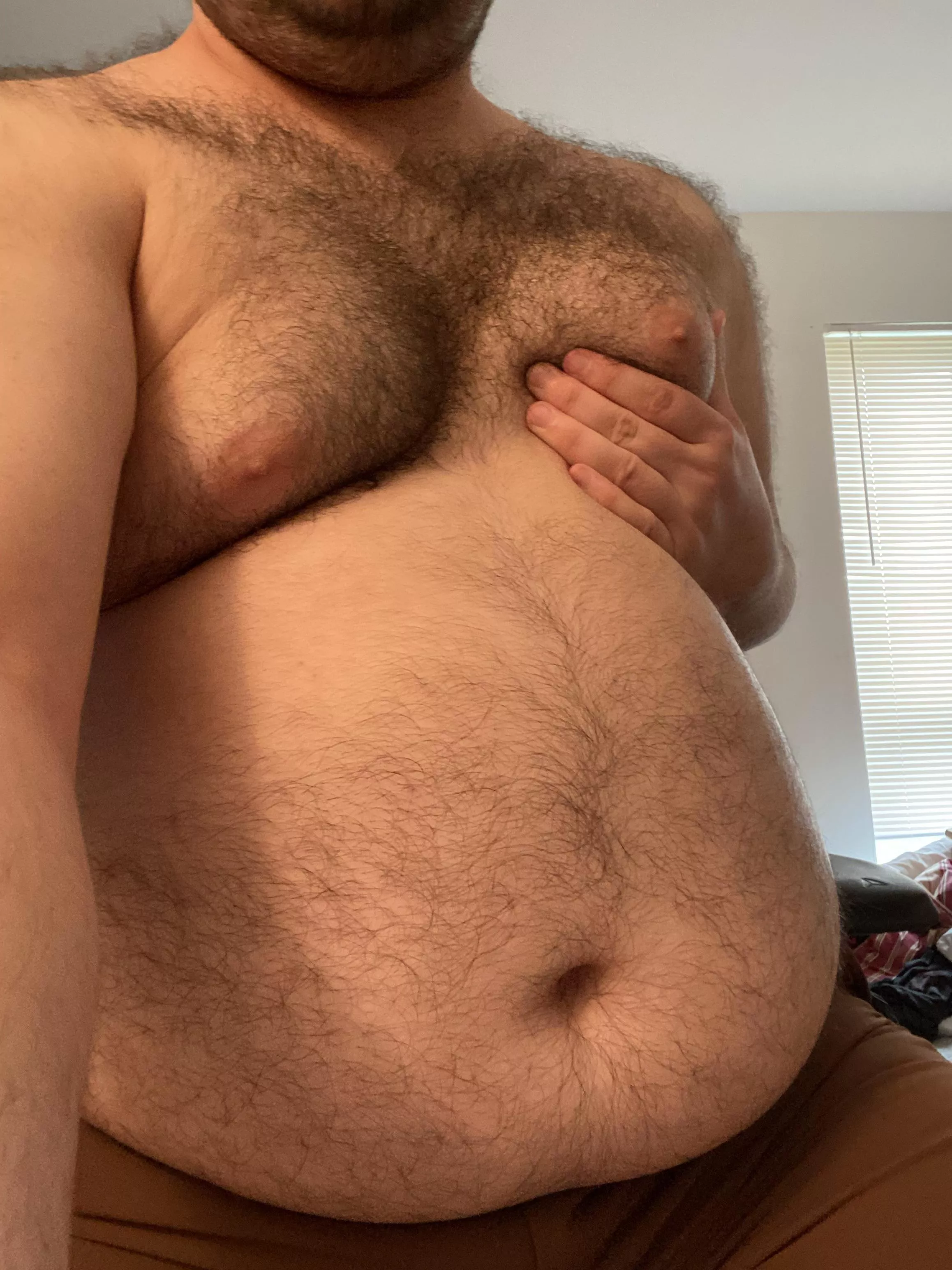 My moobs need just as much attention as my belly.