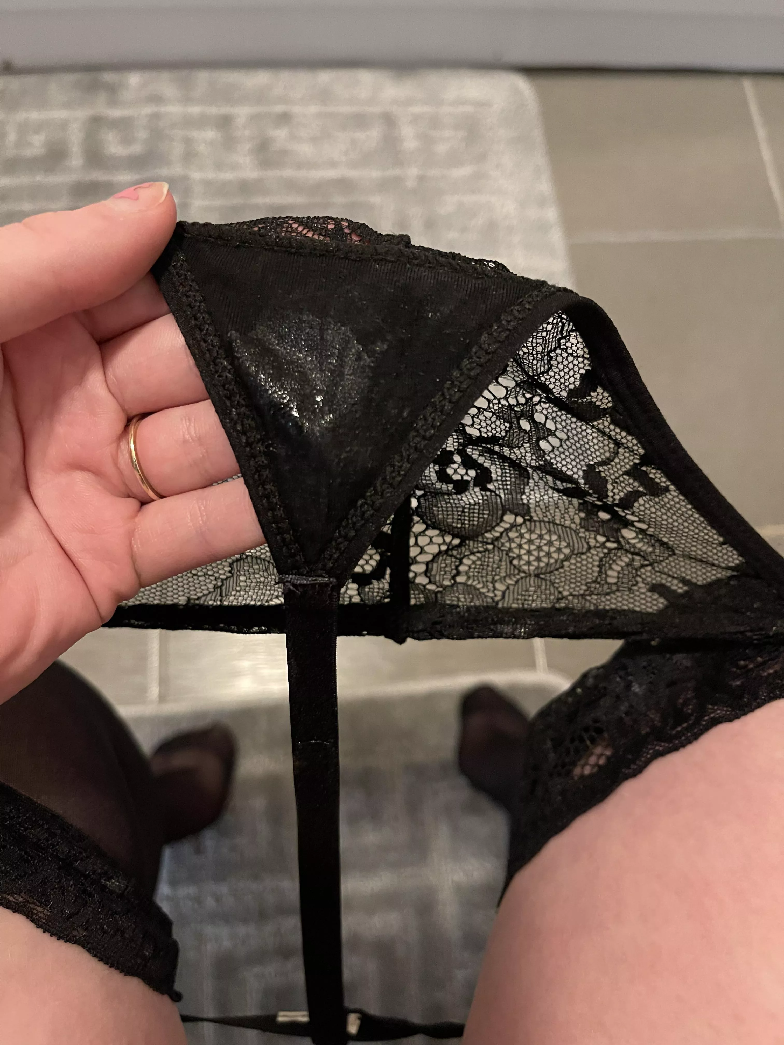 My panties after I masturbated in themðŸ˜