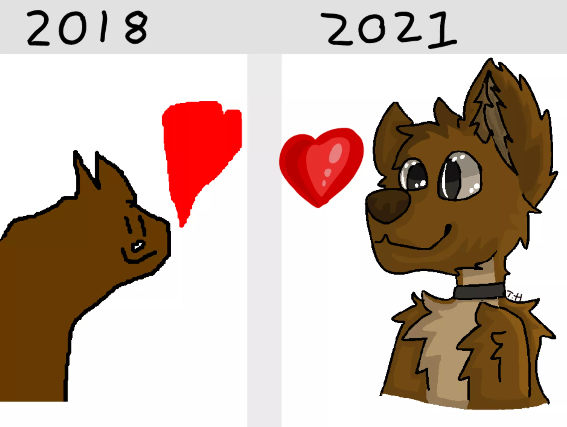 My progress in digital art