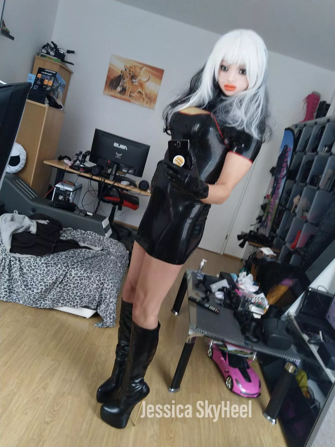 My saturday latex outfit