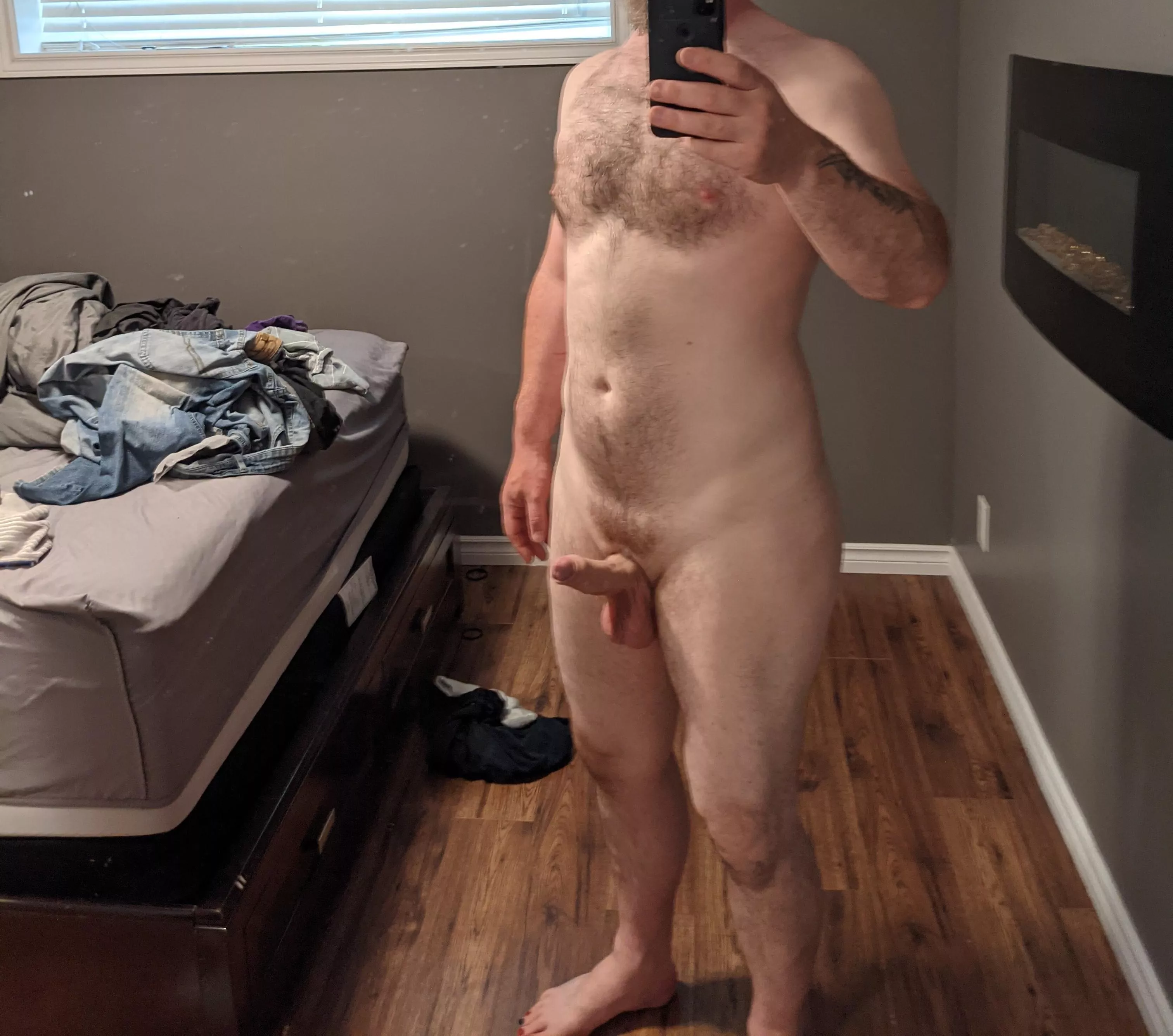 [M]y Saturday outfit. I'm never wearing clothes again!