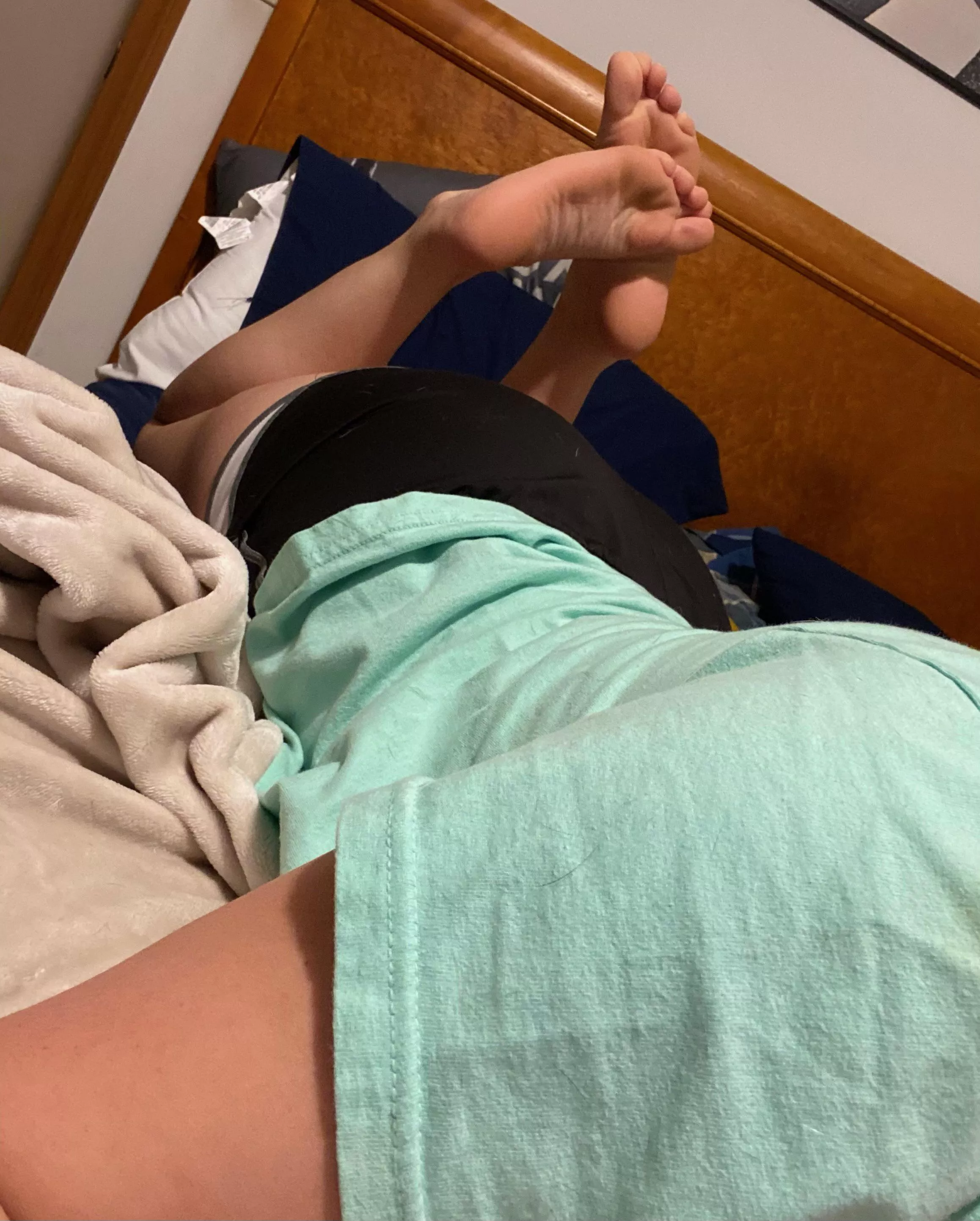 My soft nurse soles need some licking 👅