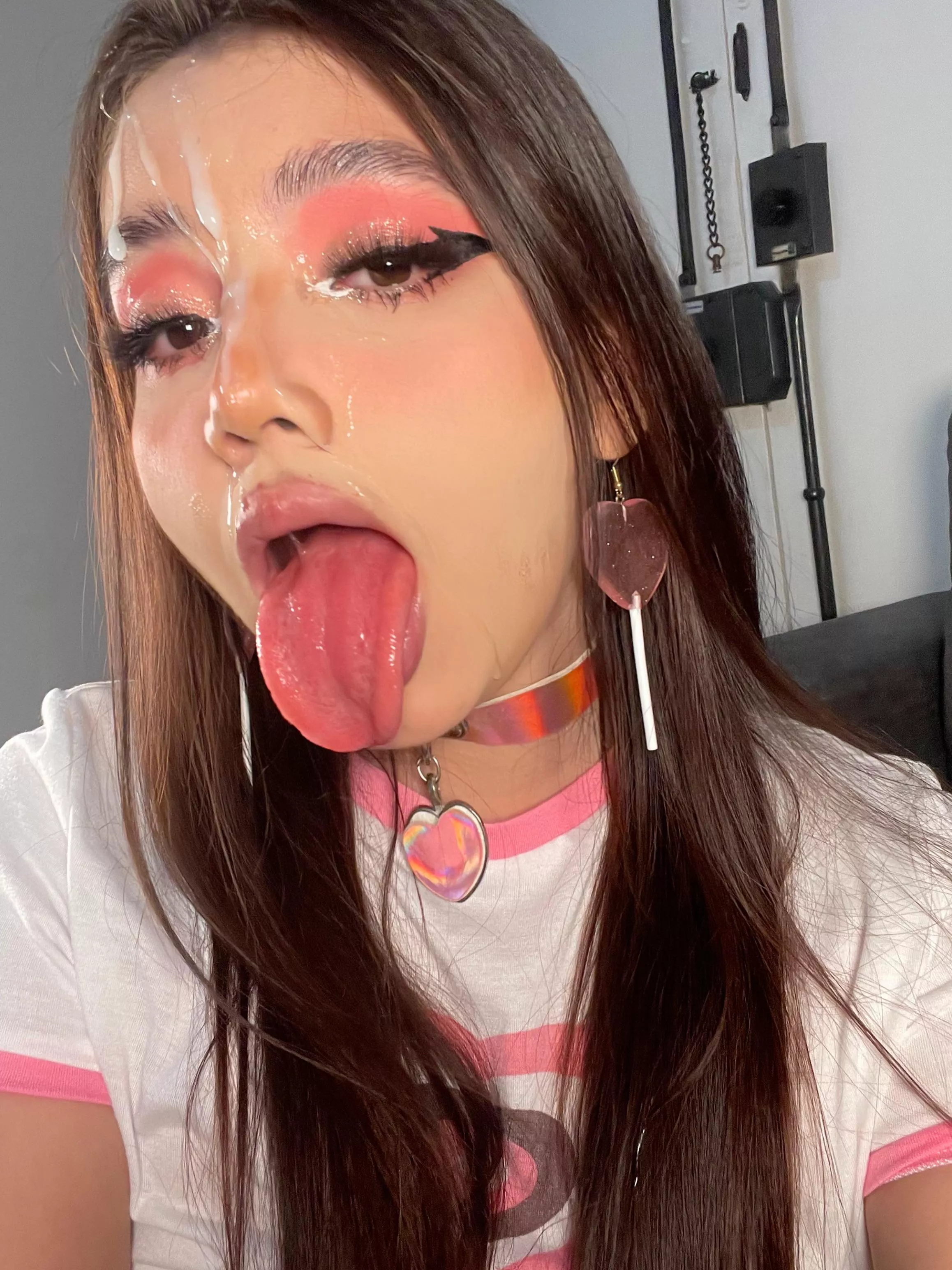 My tongue is ready for your cum