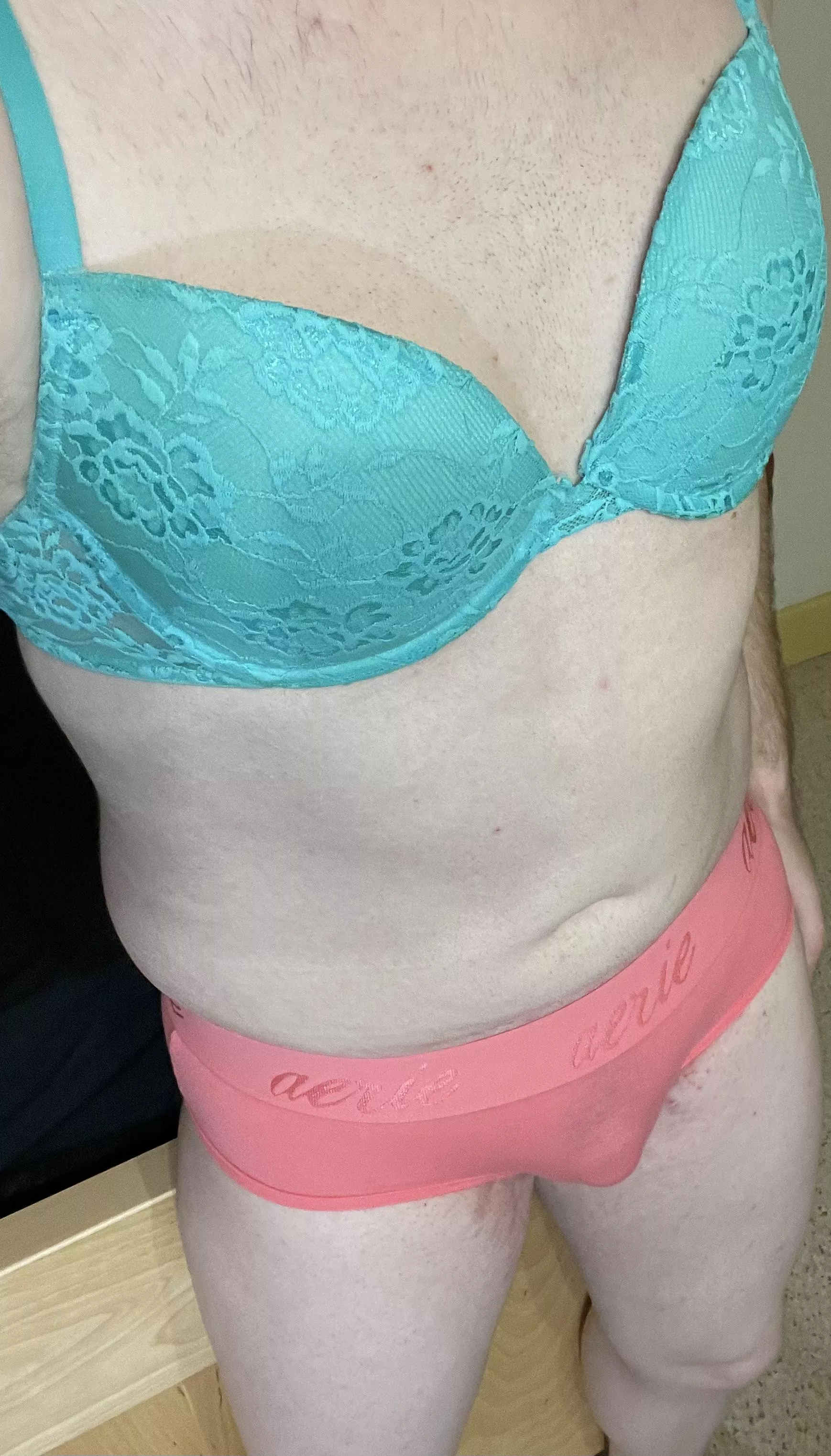 my underwear for class today! this bra fits so well!