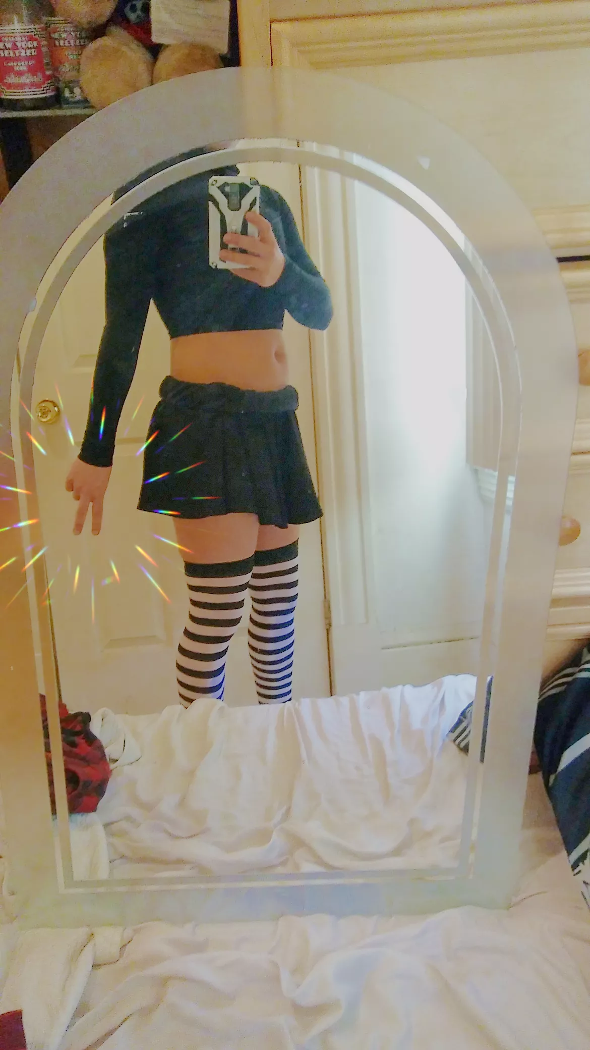 My VERY FIRST femboy outfit that I posted. Takes me back ðŸ˜„