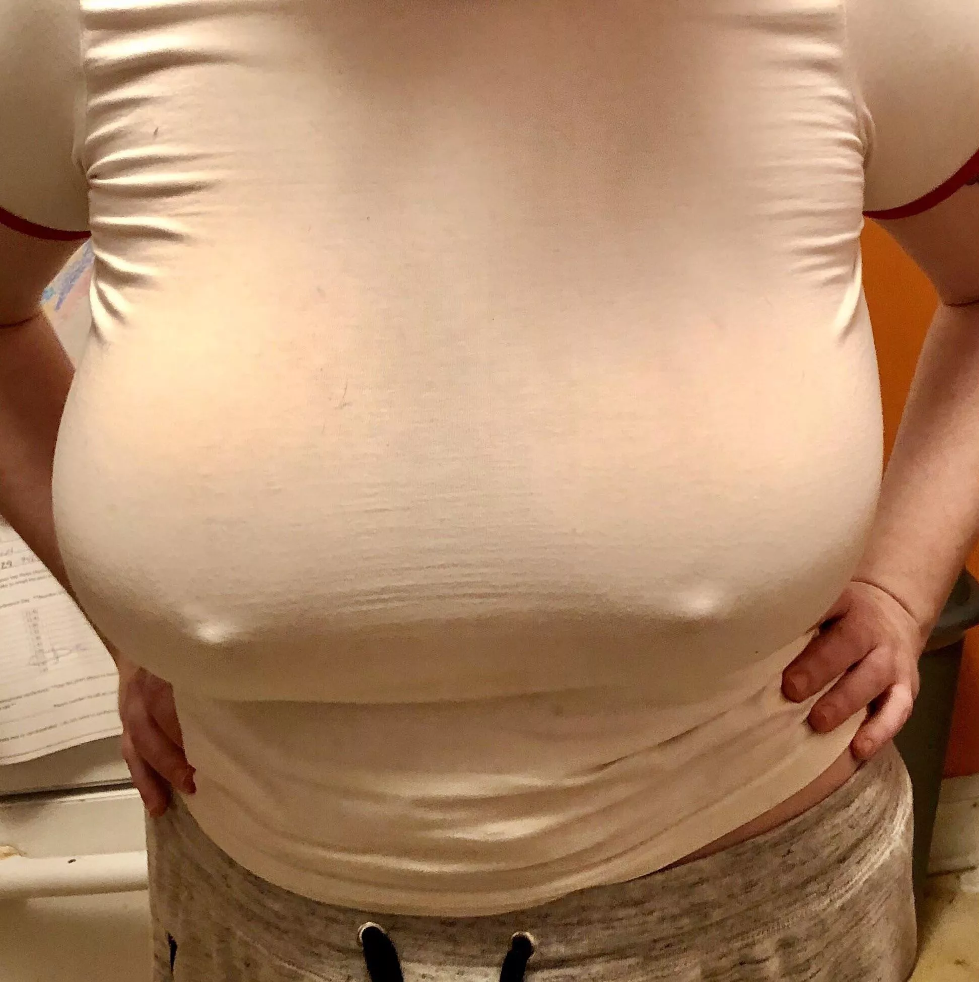 My wife’s boobs are so much bigger than her head.