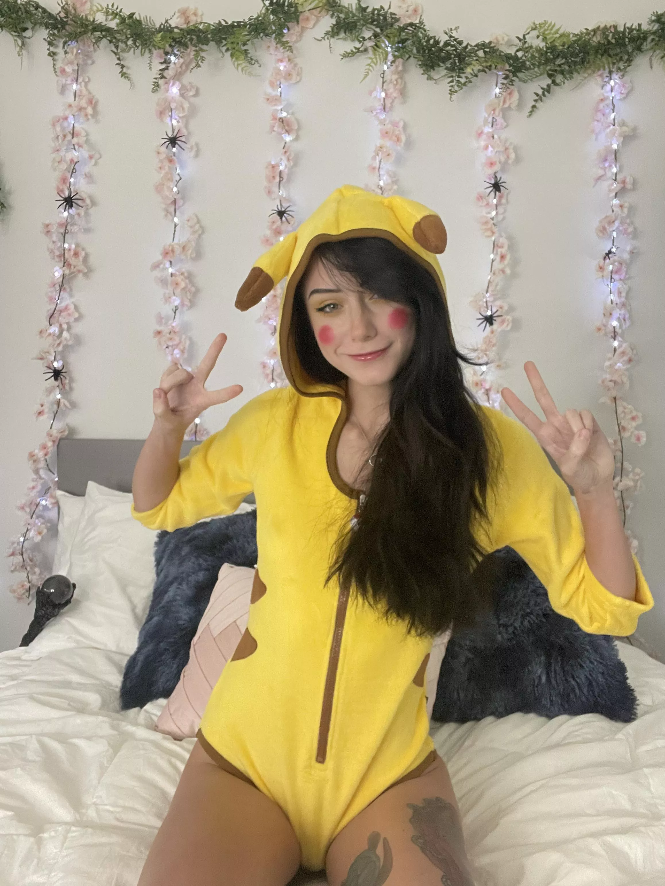 Myself as Pikachu