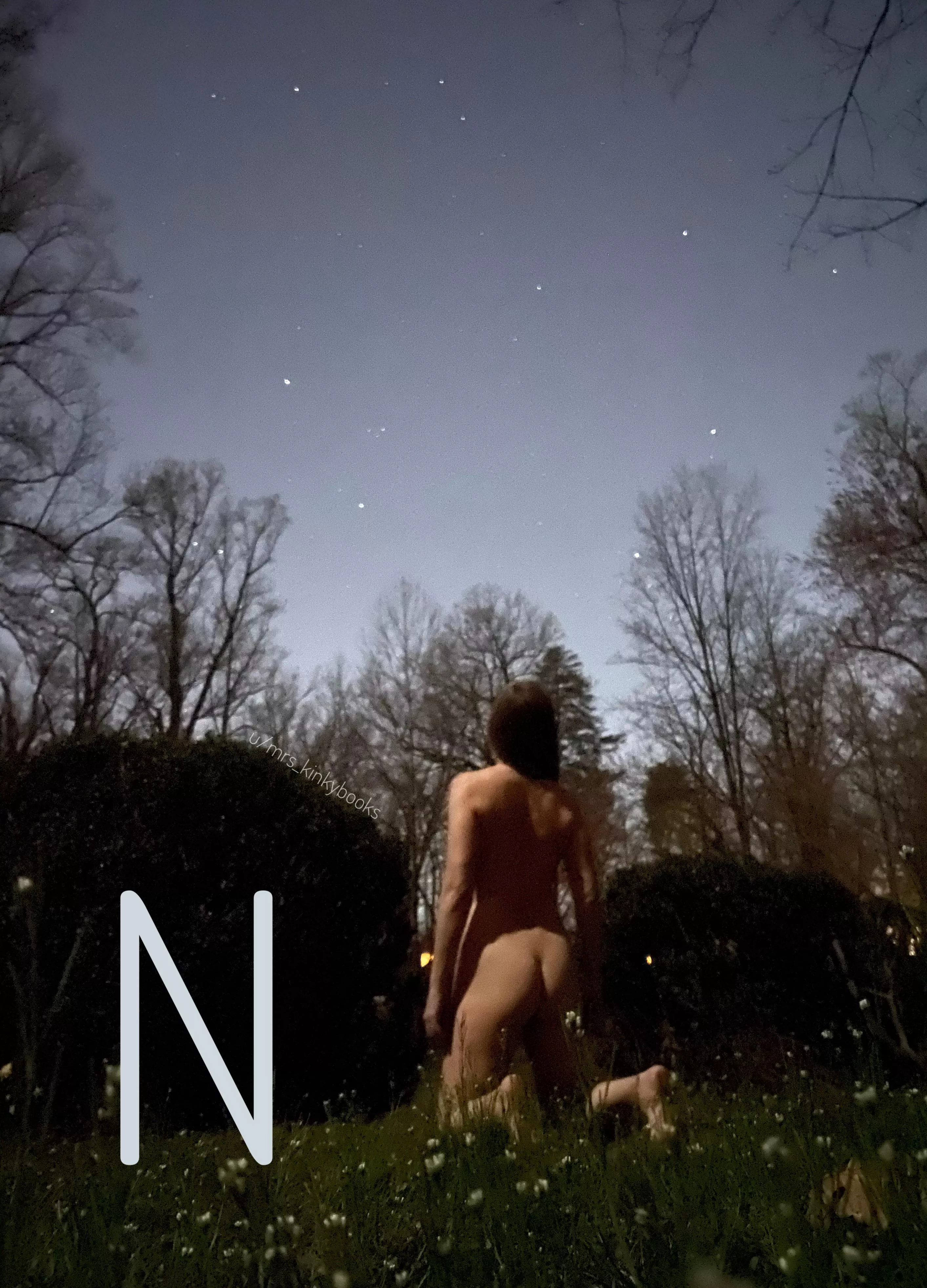 N is for Naked at Night