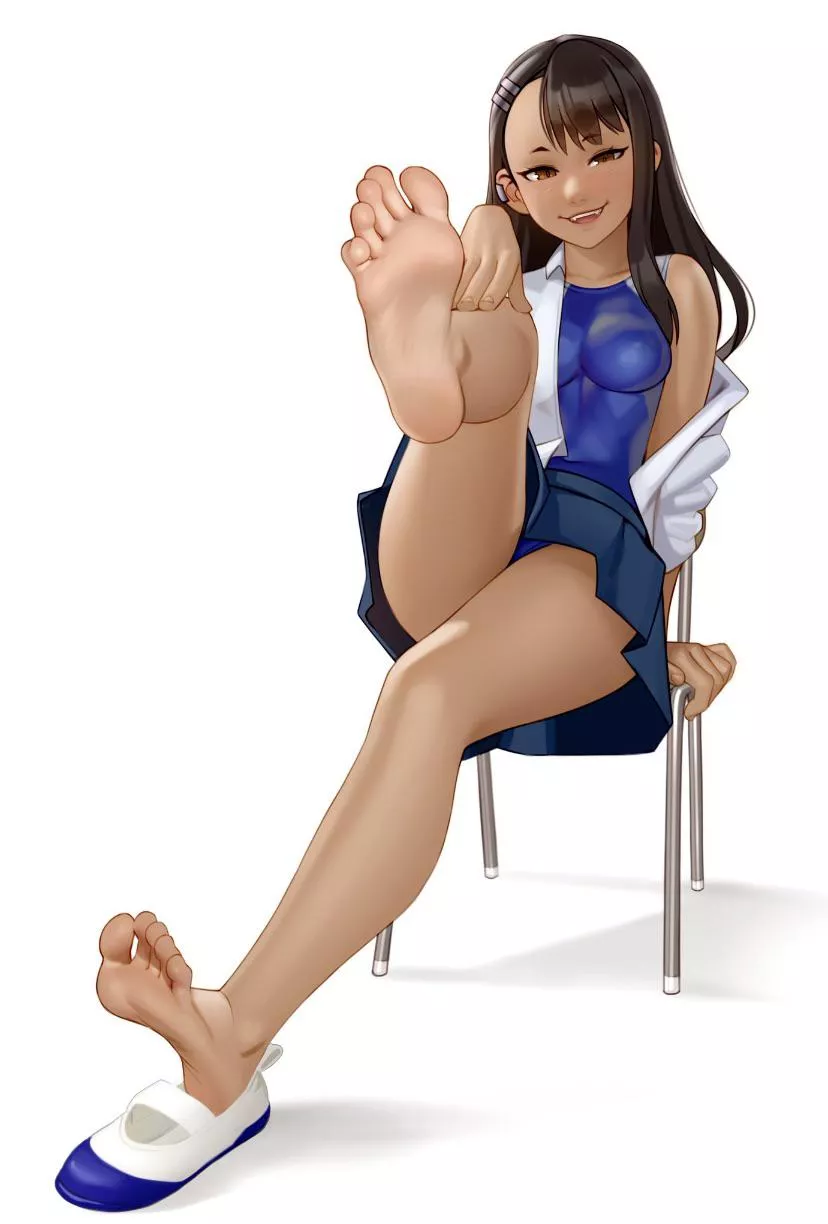 Nagatoro swimsuit + school uniform (@â€ªKairunoburoguâ€¬)