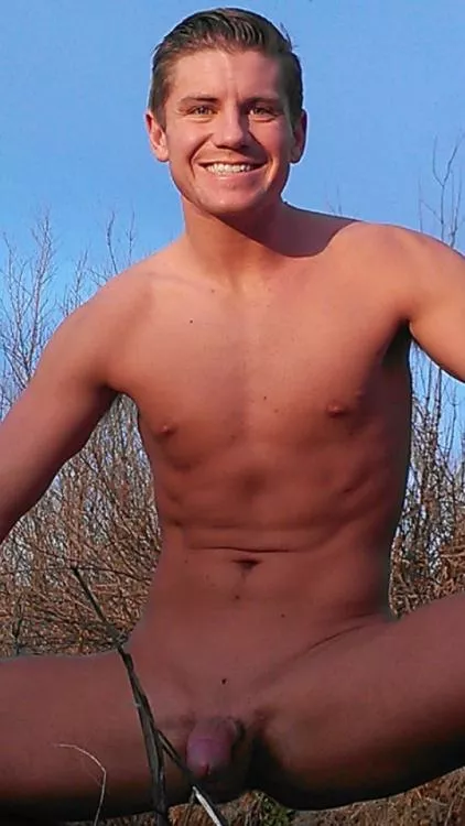 Naked beach boy gone wild! ;p