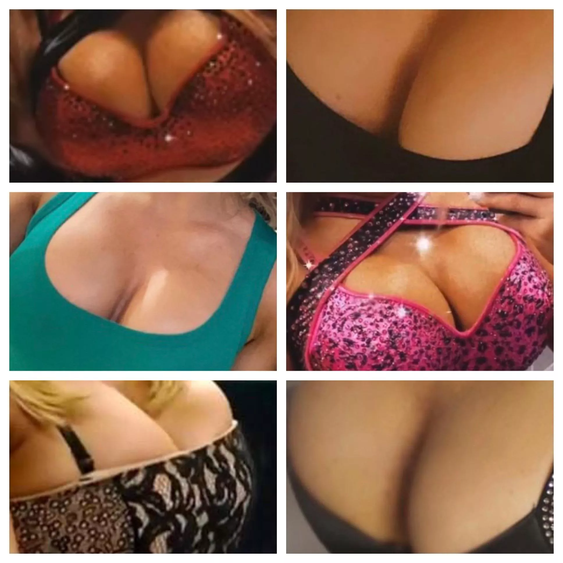 Natalya’s huge milk jugs collage