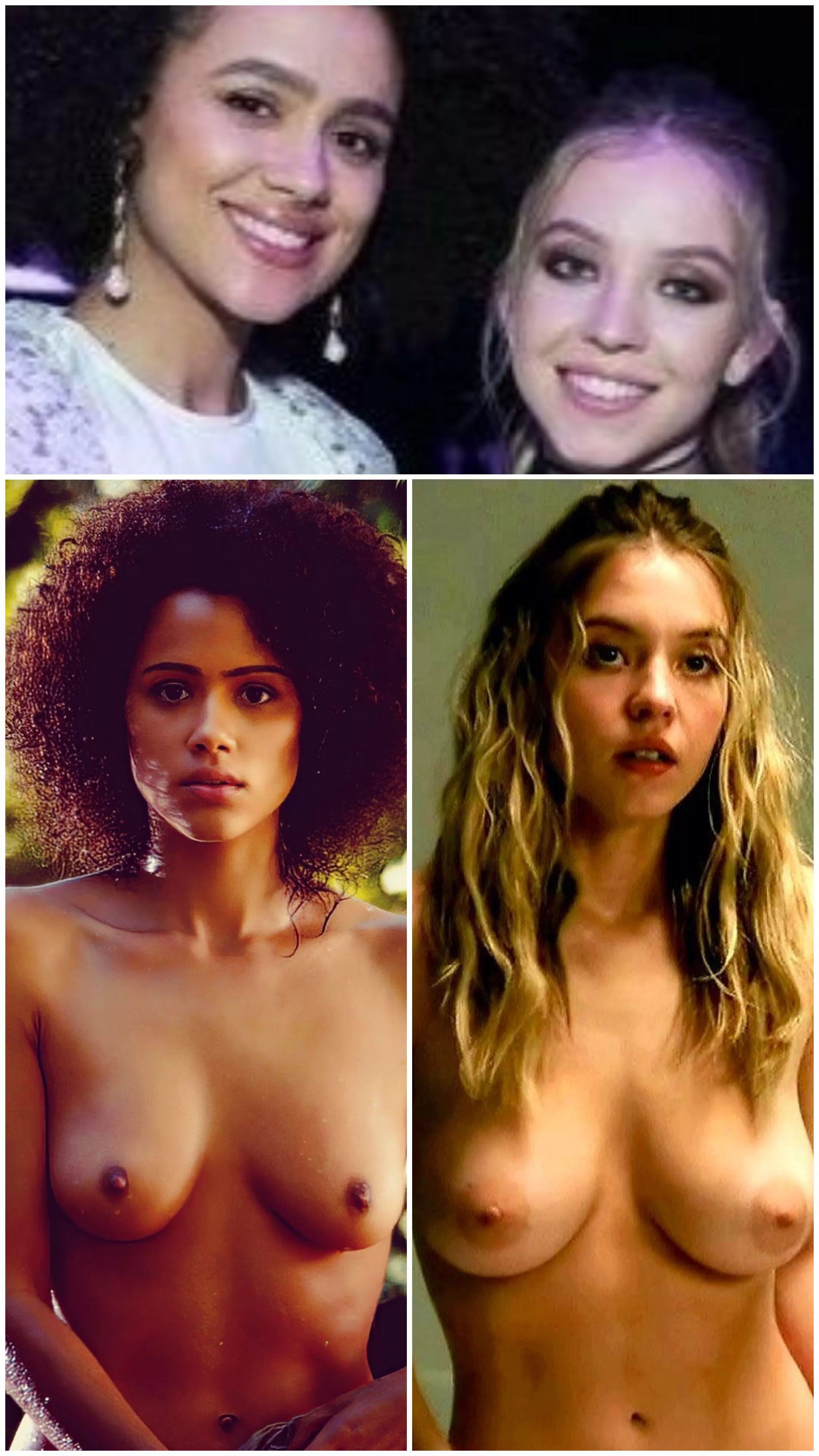 Nathalie Emmanuel & Sydney Sweeney