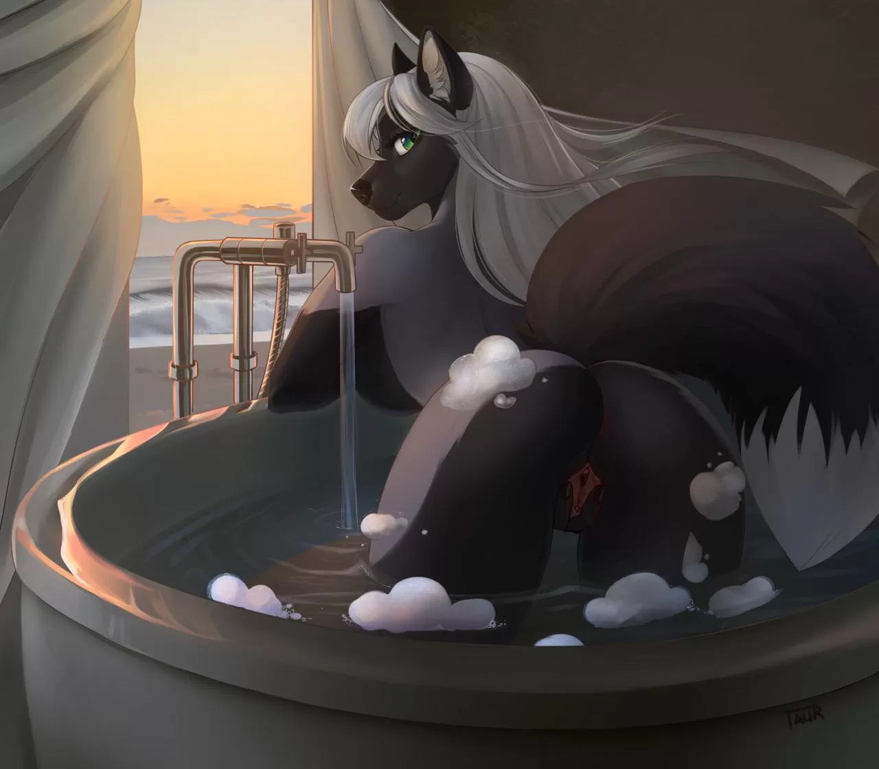 Naughty Bath [F] (taurusart)