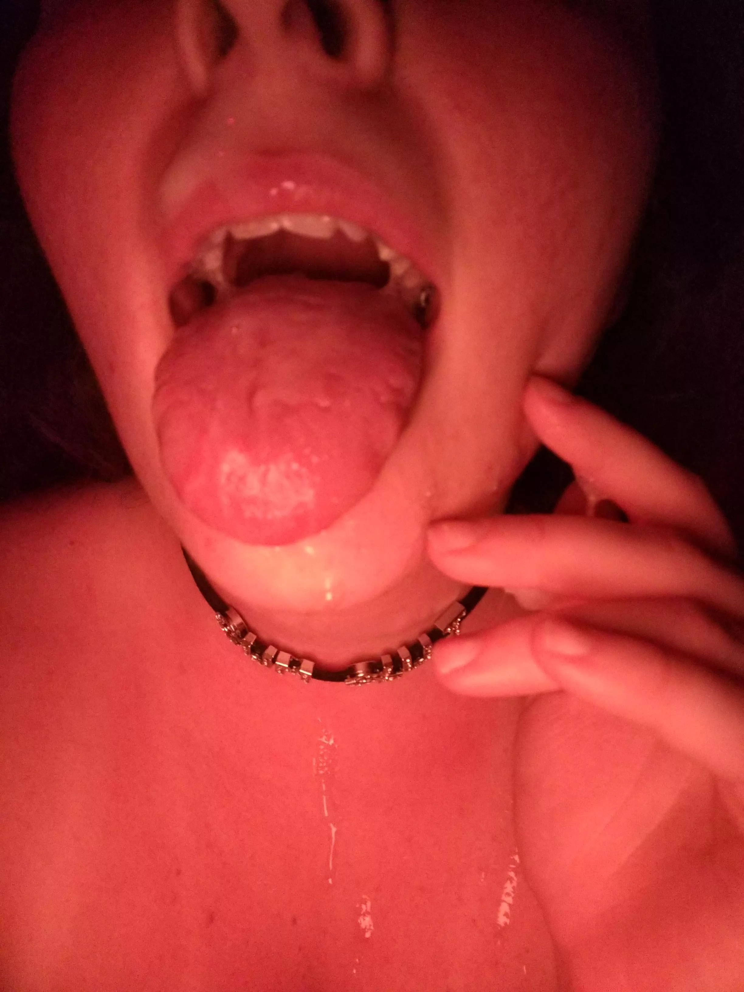 Necklace says it all. [F]