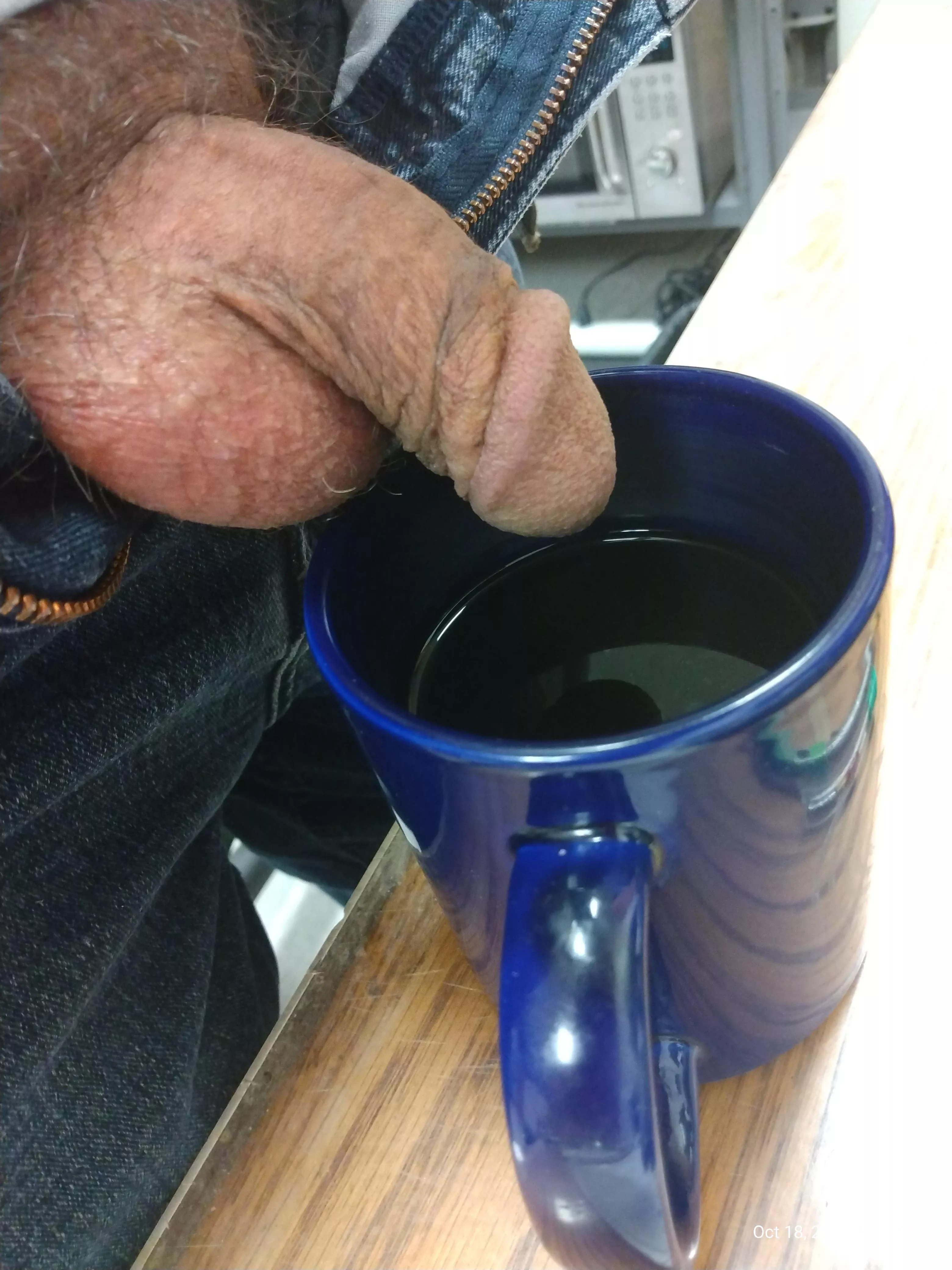 Need some cream for your coffee? (M)(65)