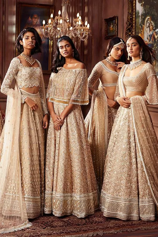 Neeta Lulla Spring Summer â€˜18 Campaign Photography: Taras Taraporvala Models: Divya Jadhav, Archana Akil Kumar, Meenakshi Rathore, Isha Dhillon & Kanishtha Dhankhar