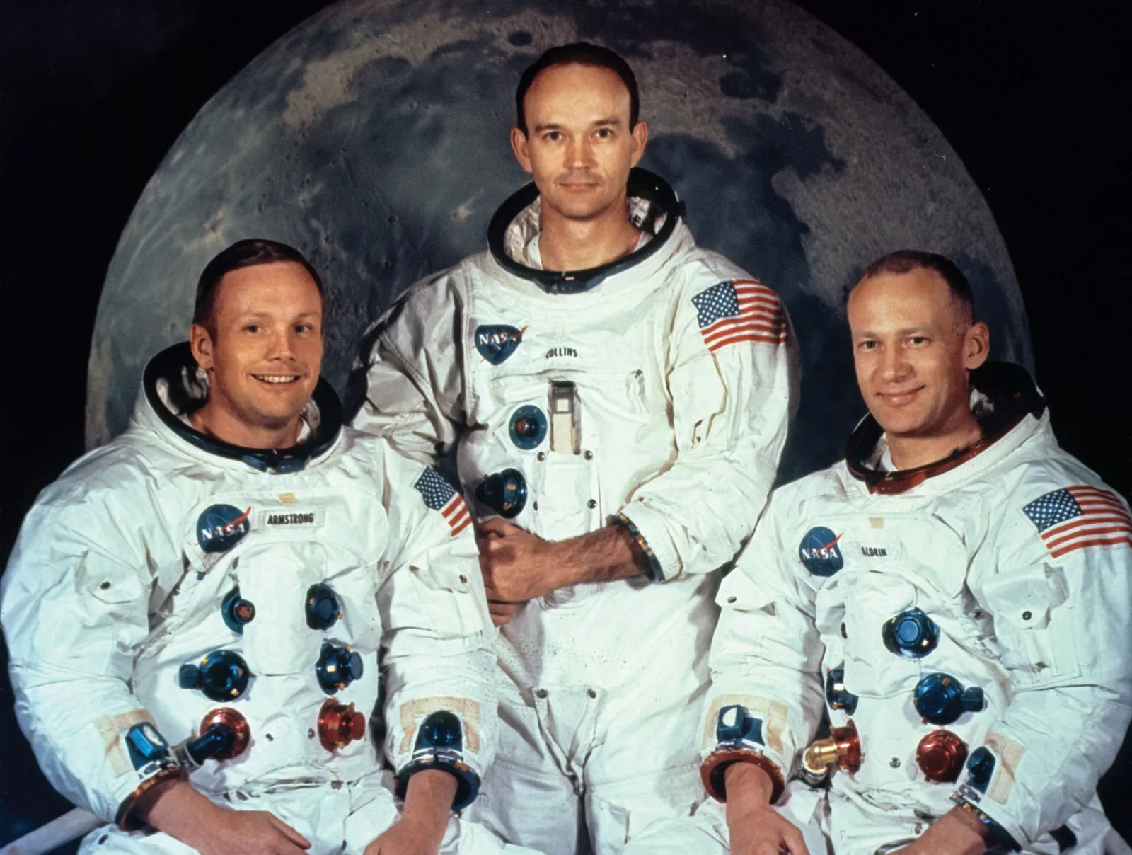 Neil Armstrong, Michael Collins, Buzz Aldrin