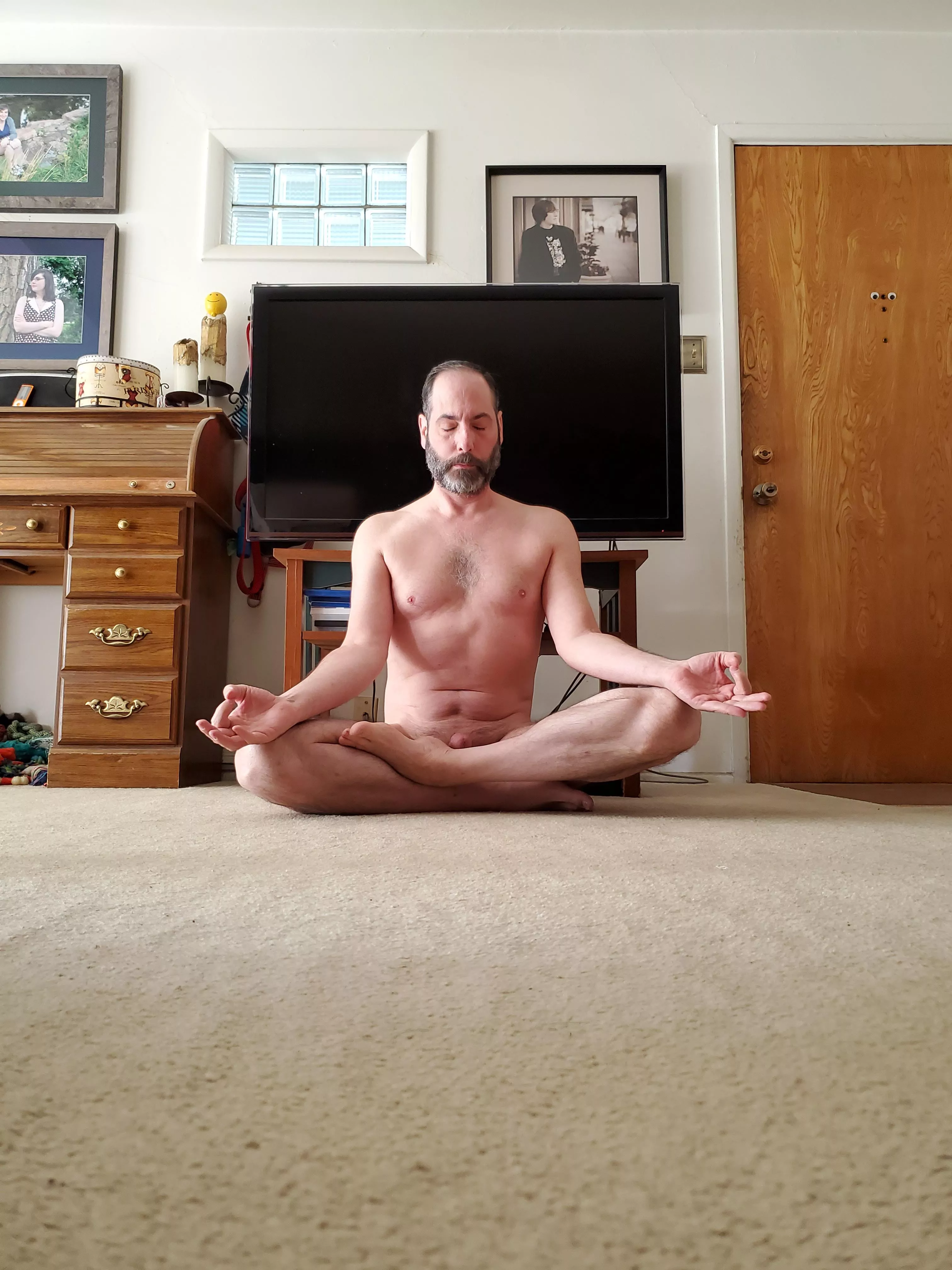 Nekkid meditation is the best!