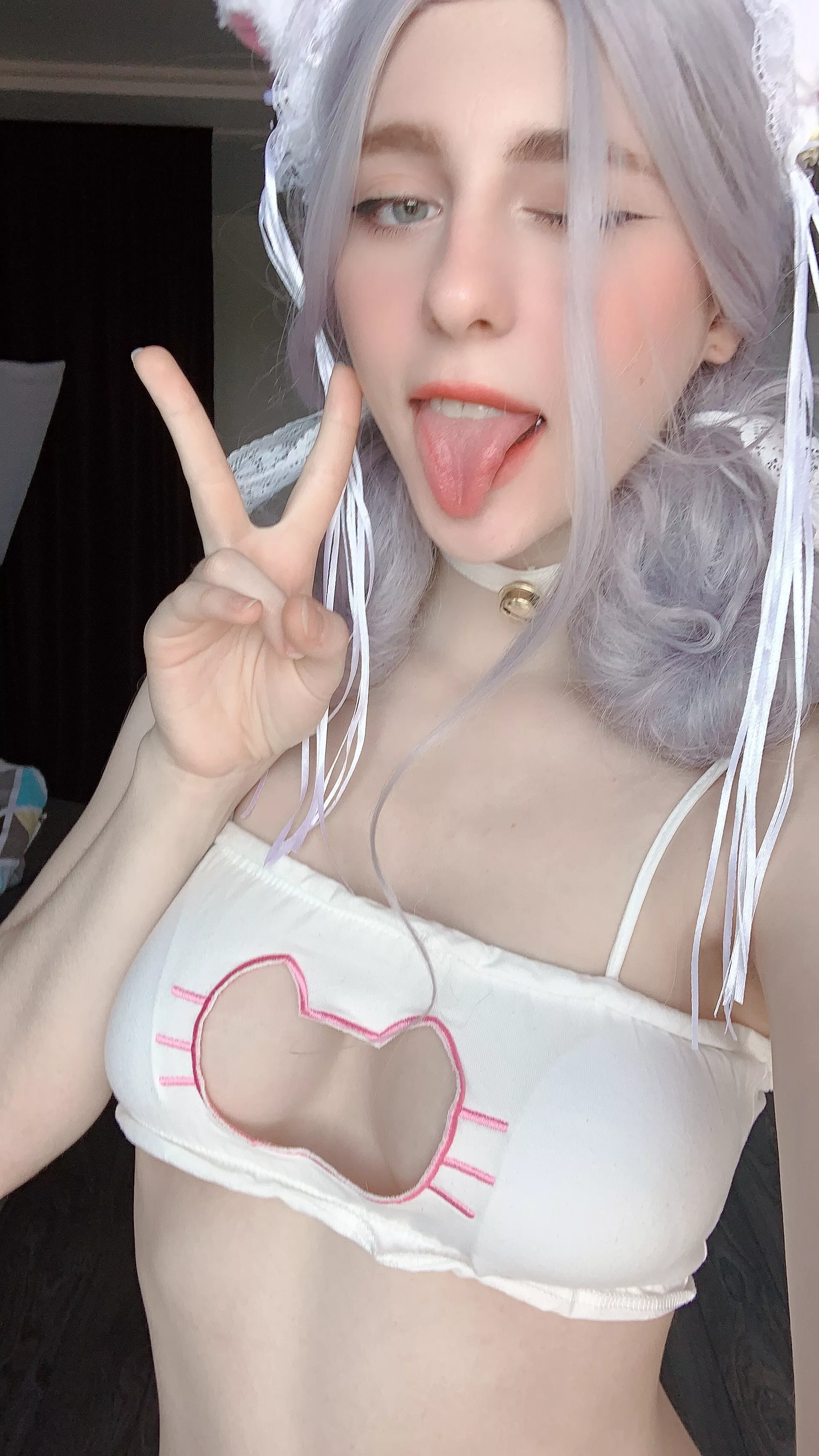 Neko selfie [Self] (by Tulpina)